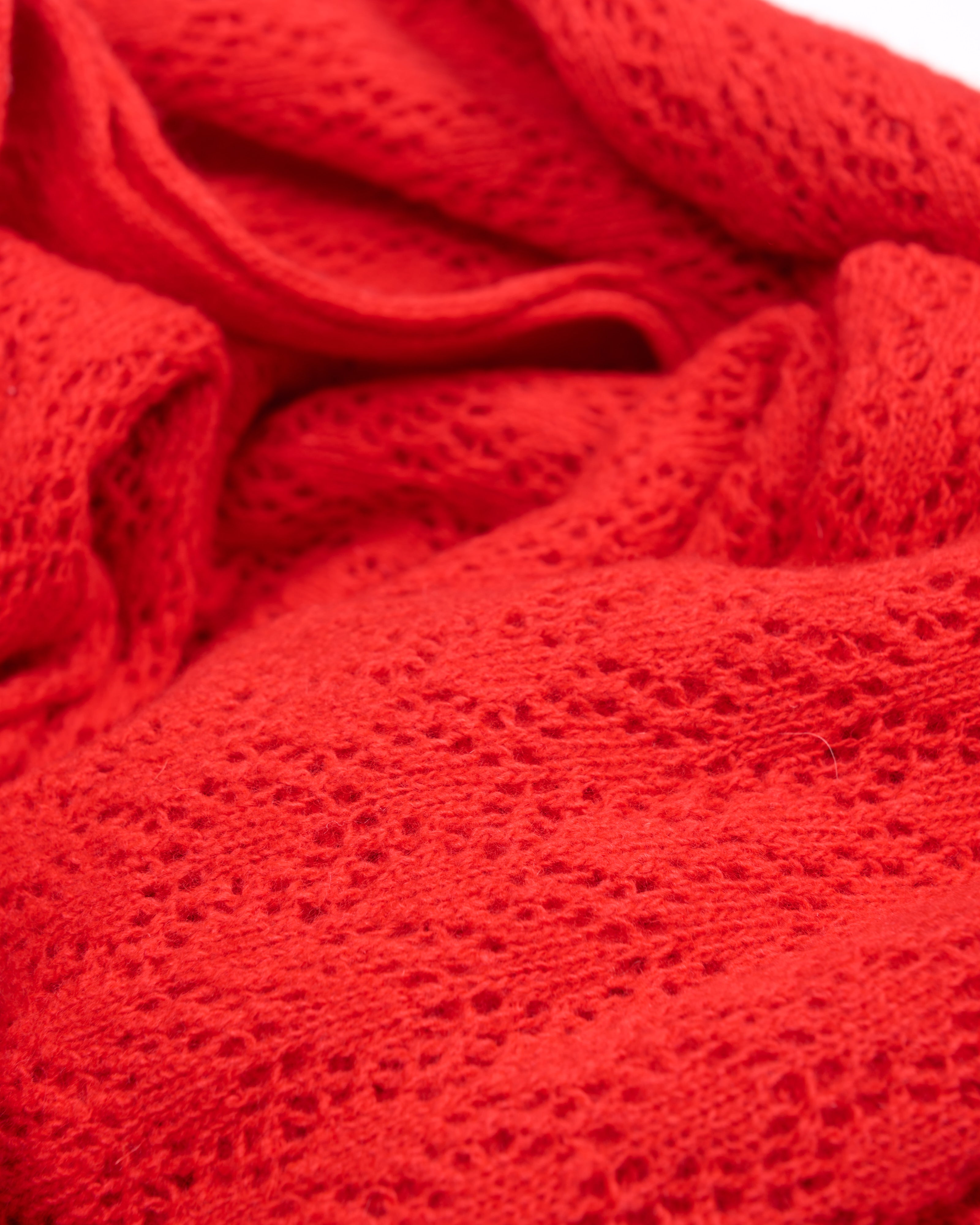 Stola lavorata a pizzo