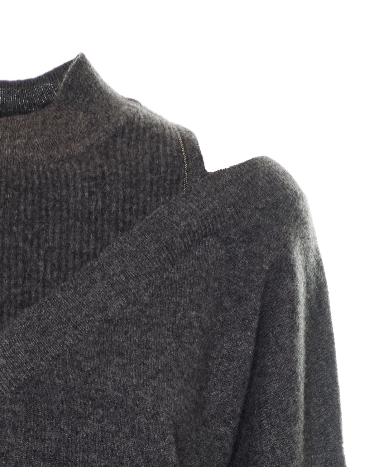 Maglia cut out in cashmere