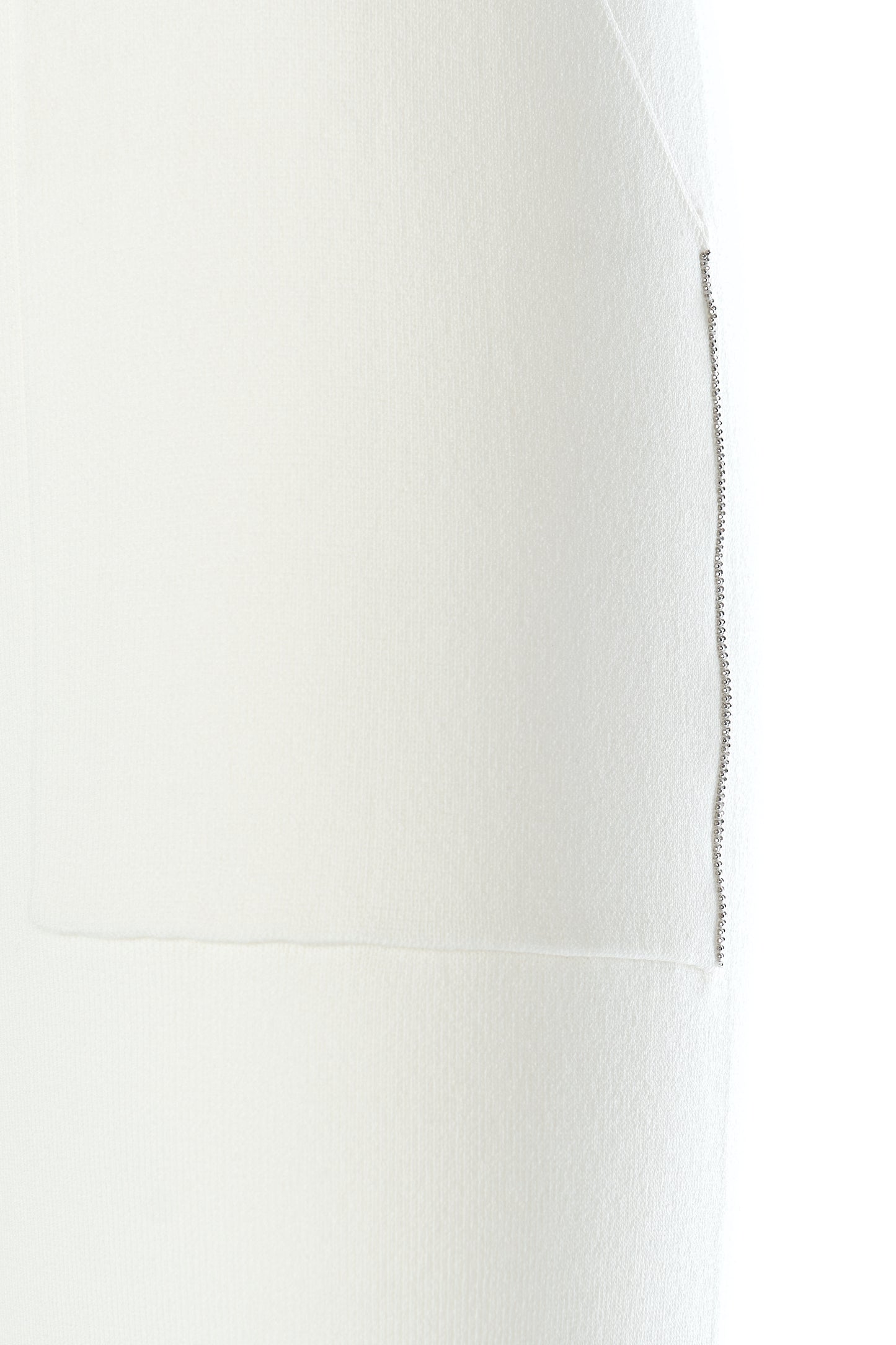 Pantalone in viscosa con monile