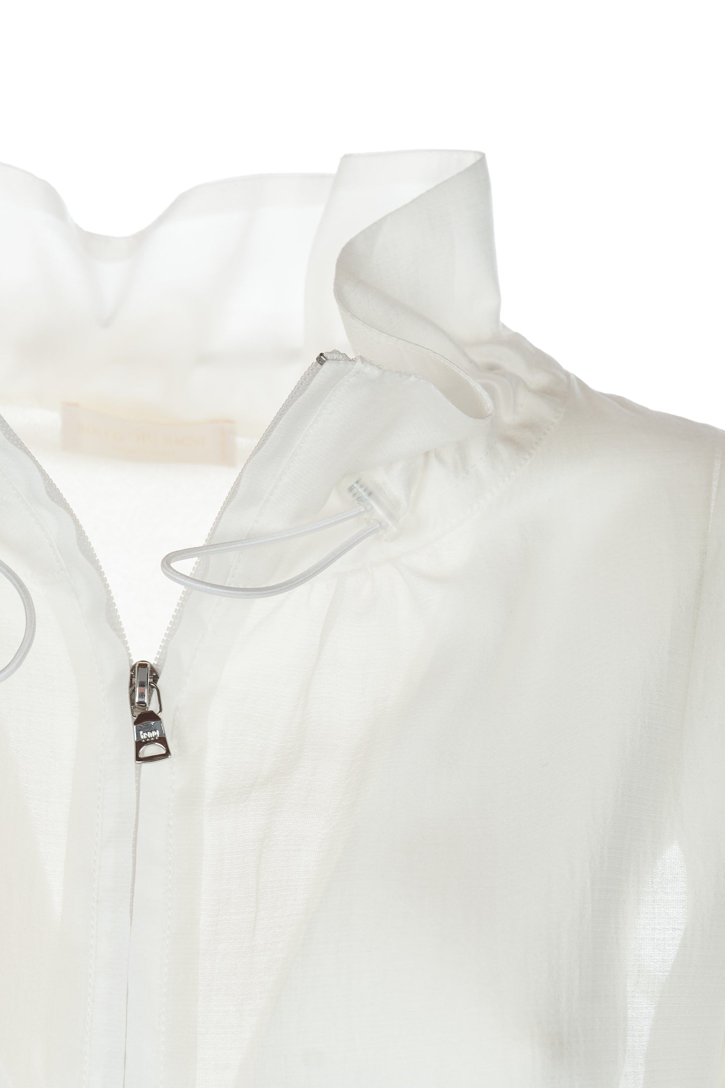 Bomber in tessuto combinato