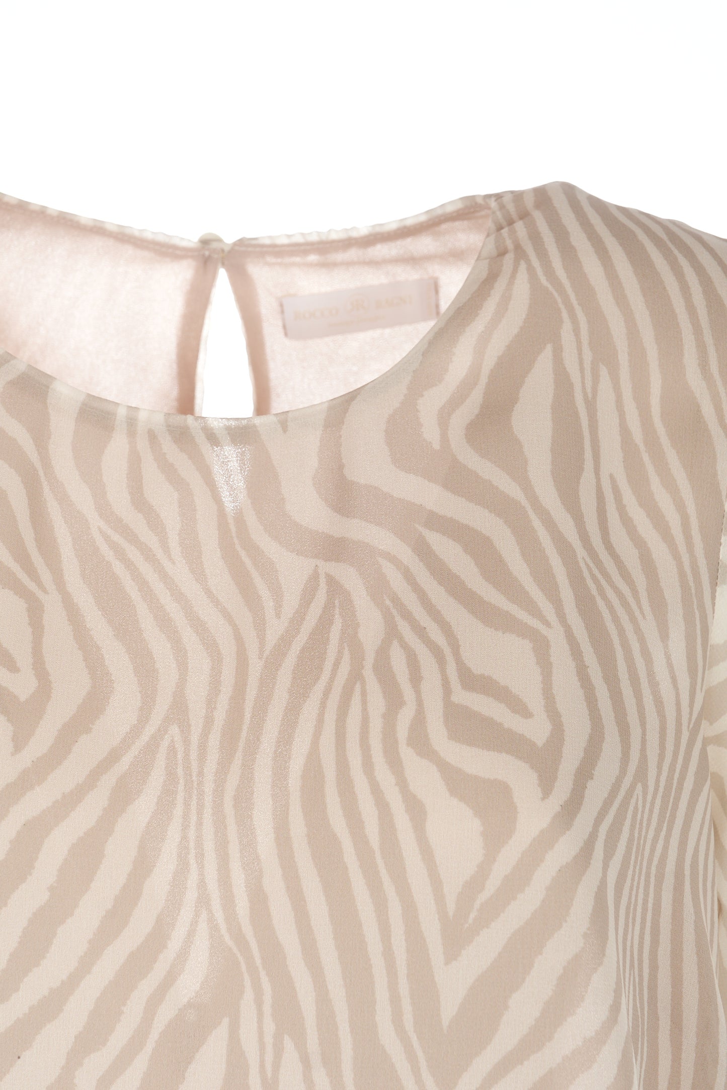 Blusa in georgette a fantasia