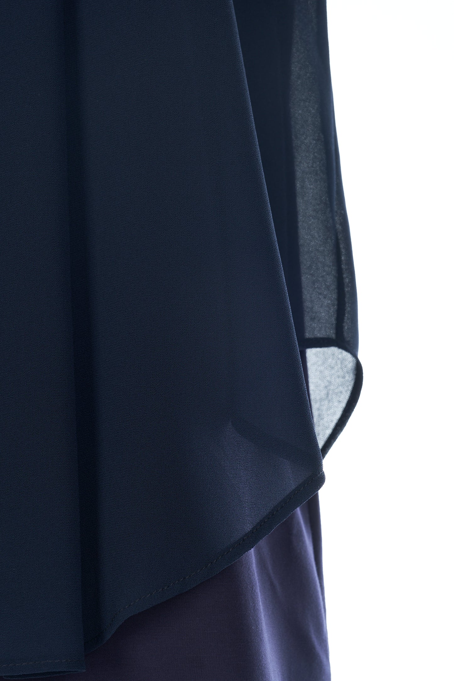 Blusa in tessuto combinato