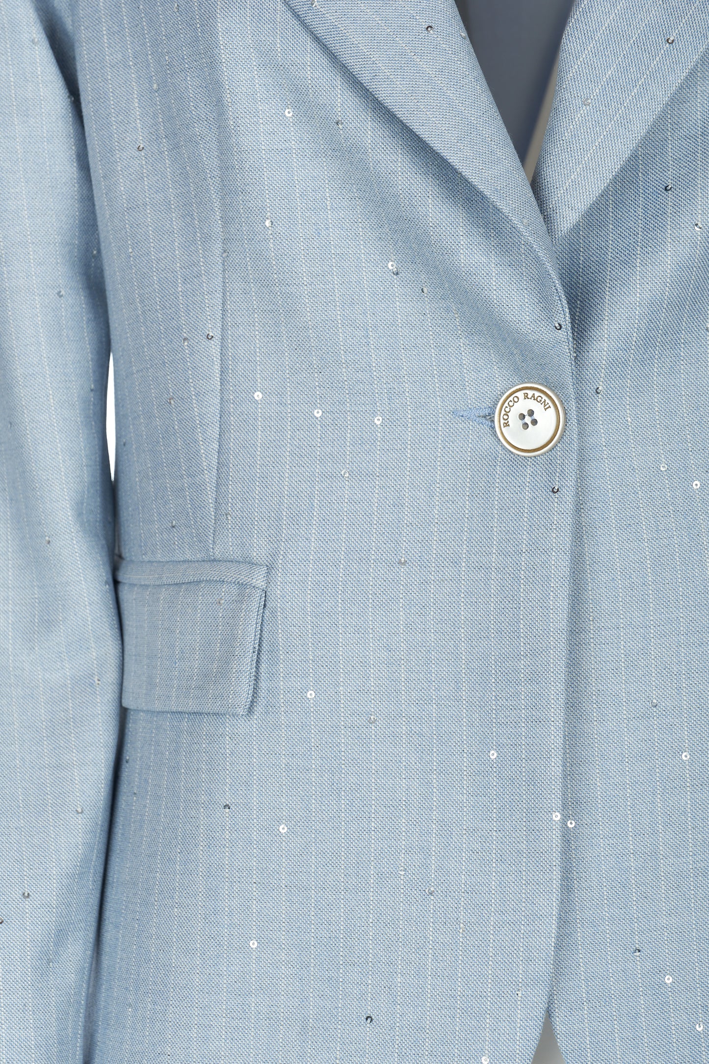 Giacca con micro paillettes