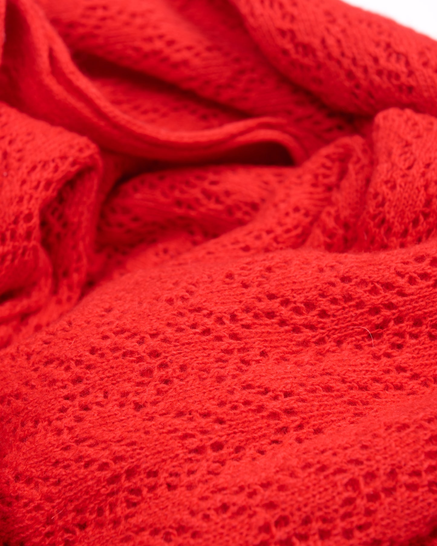 Stola lavorata a pizzo