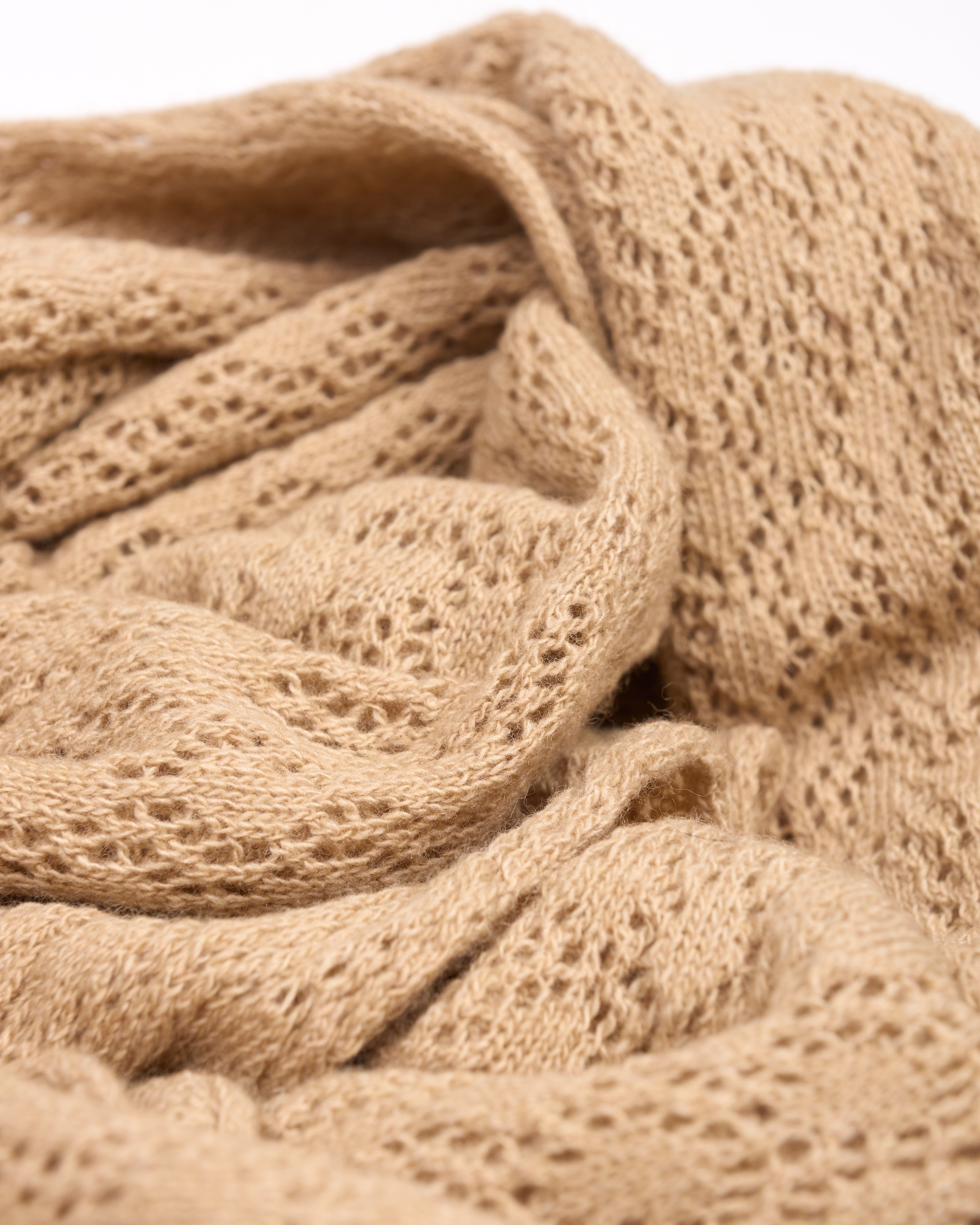 Stola lavorata a pizzo