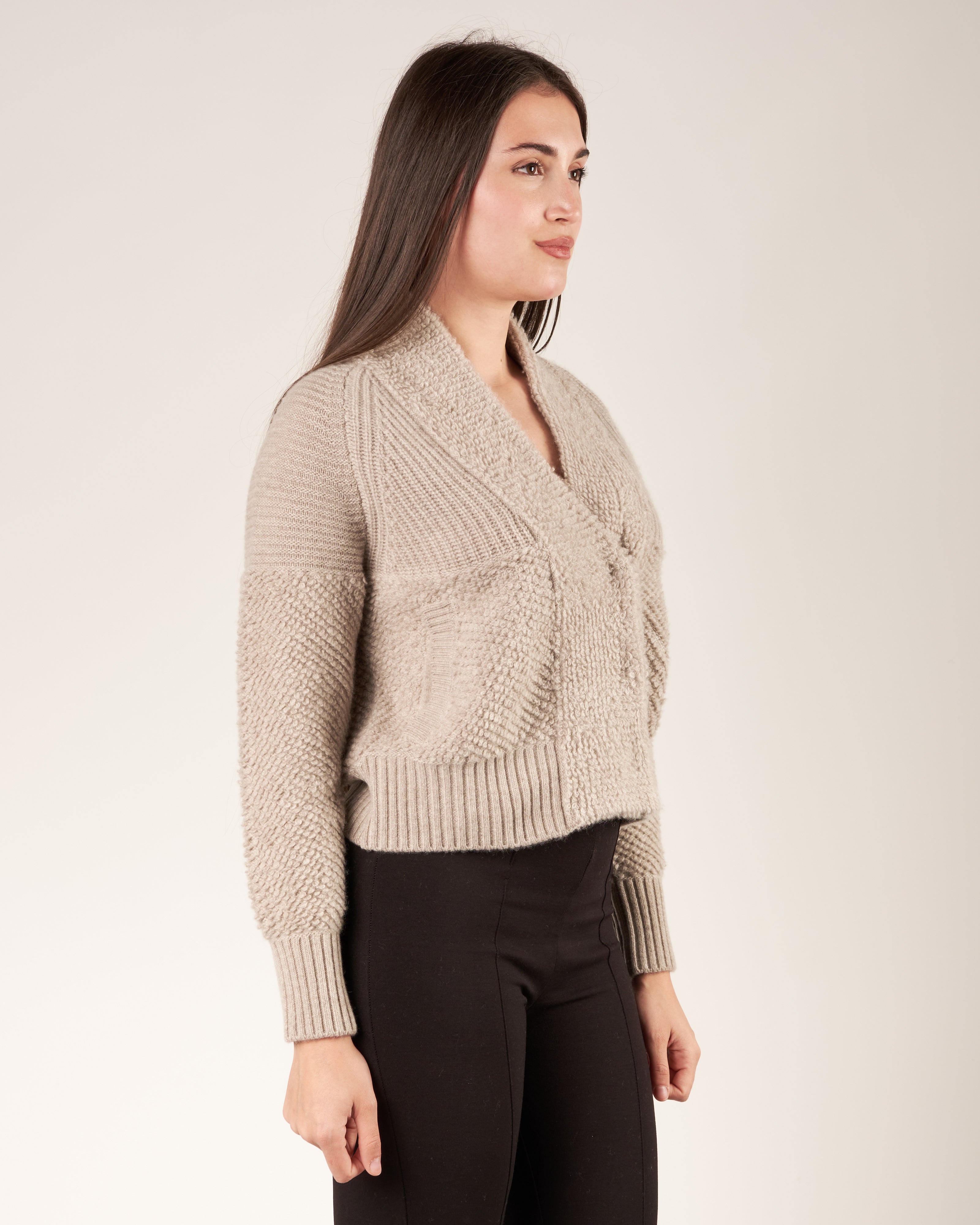 Cardigan in cashmere