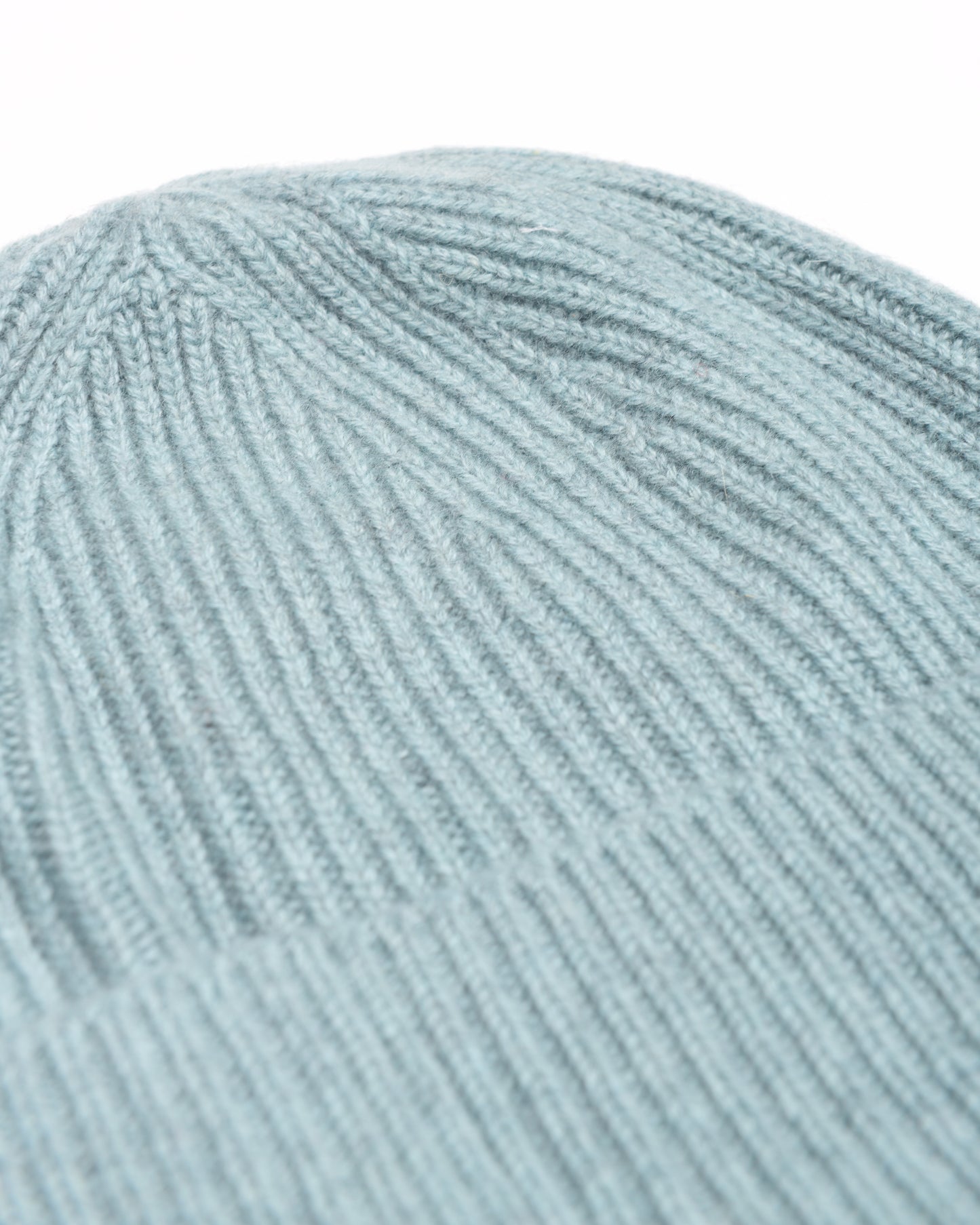 Cuffia a costine in cashmere