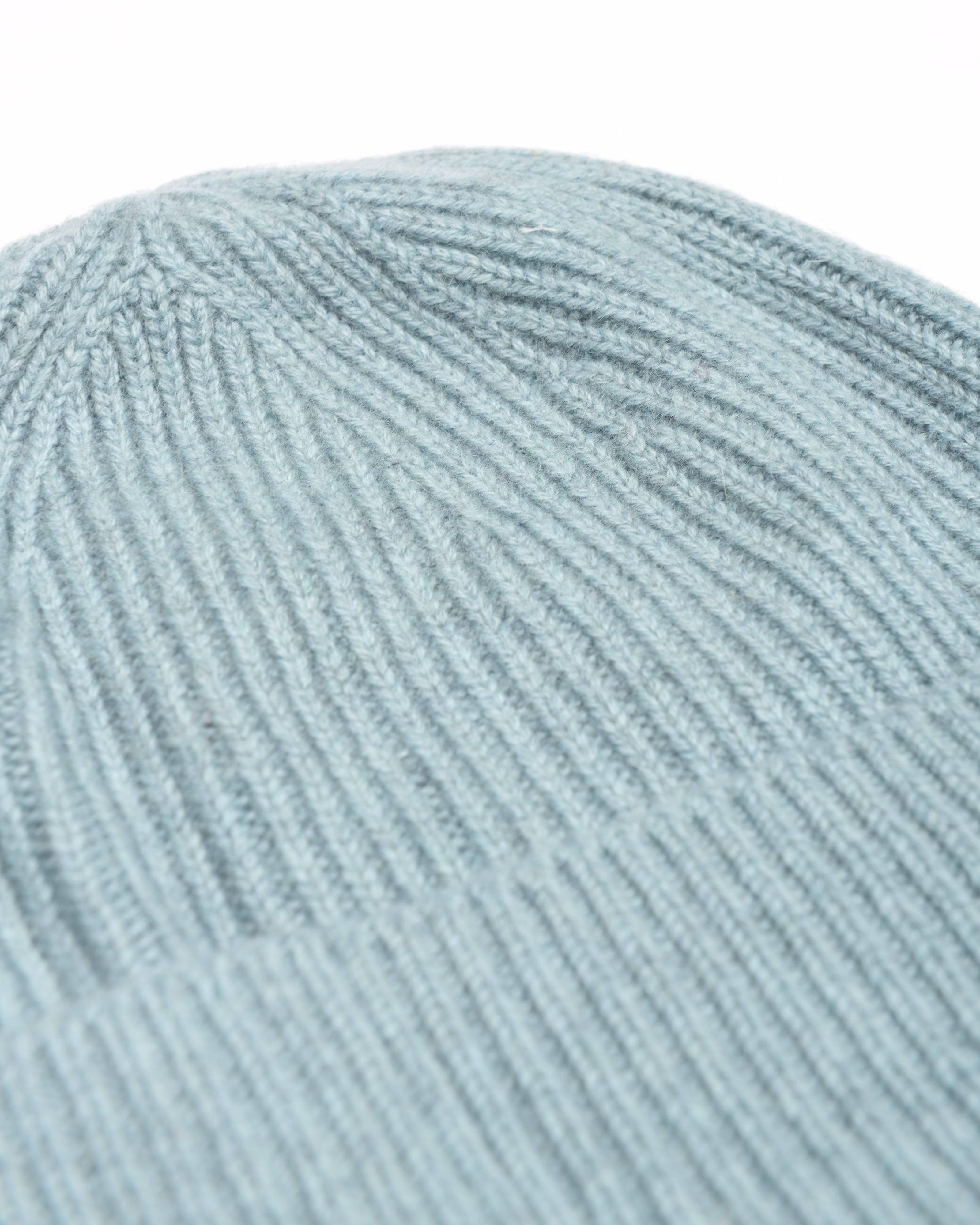 Cuffia a costine in cashmere