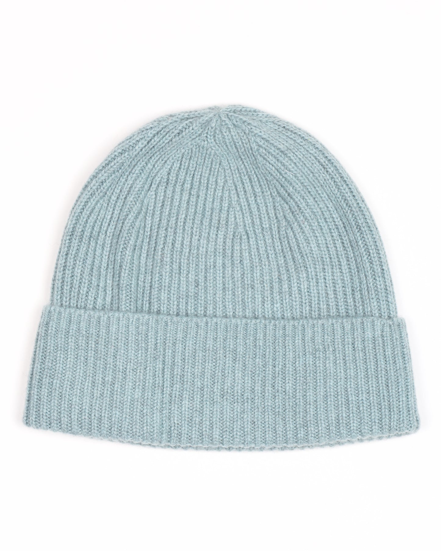 Cuffia a costine in cashmere