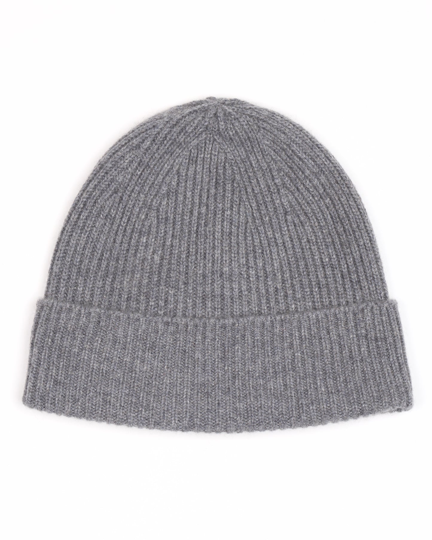 Cuffia a costine in cashmere