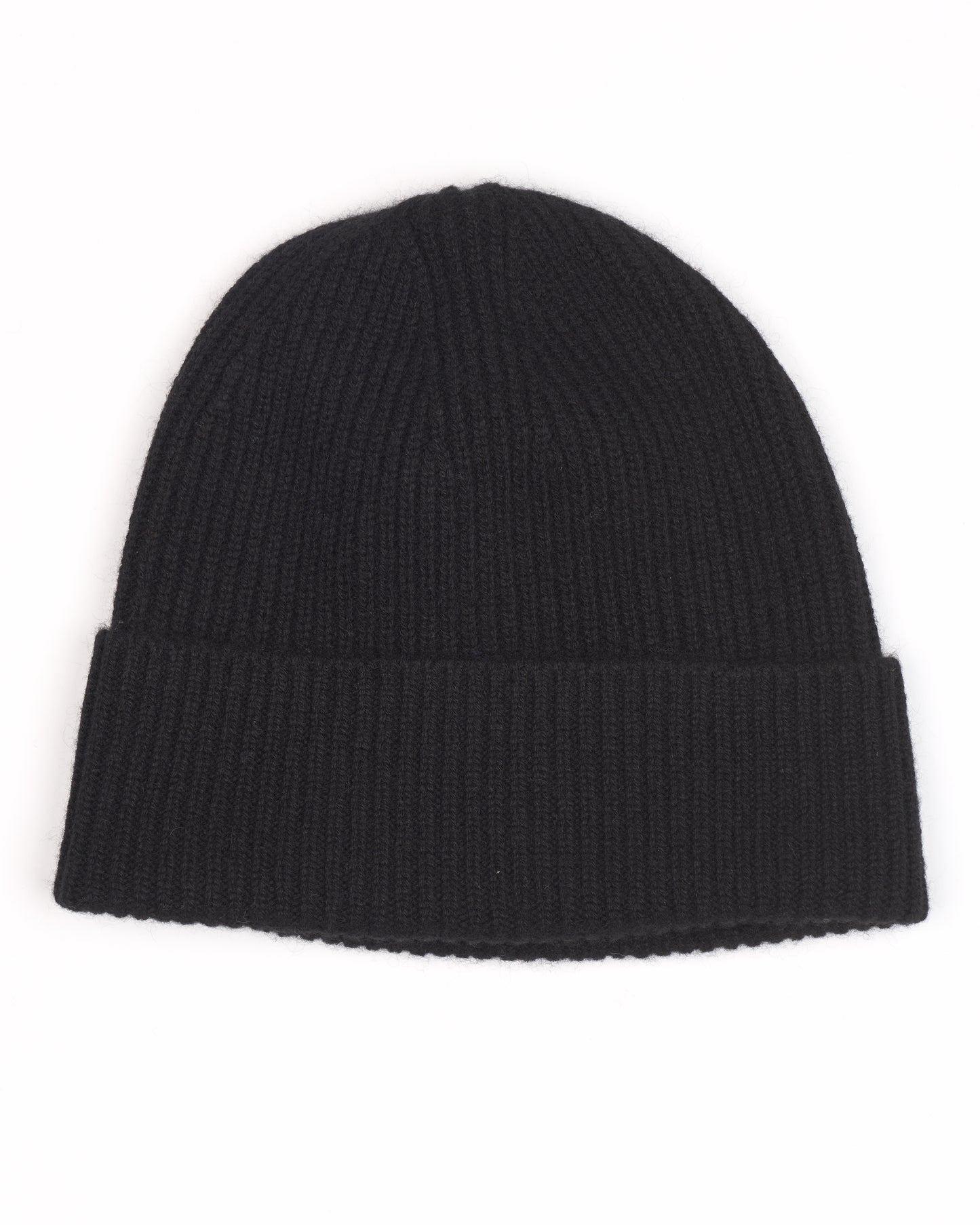 Cuffia a costine in cashmere