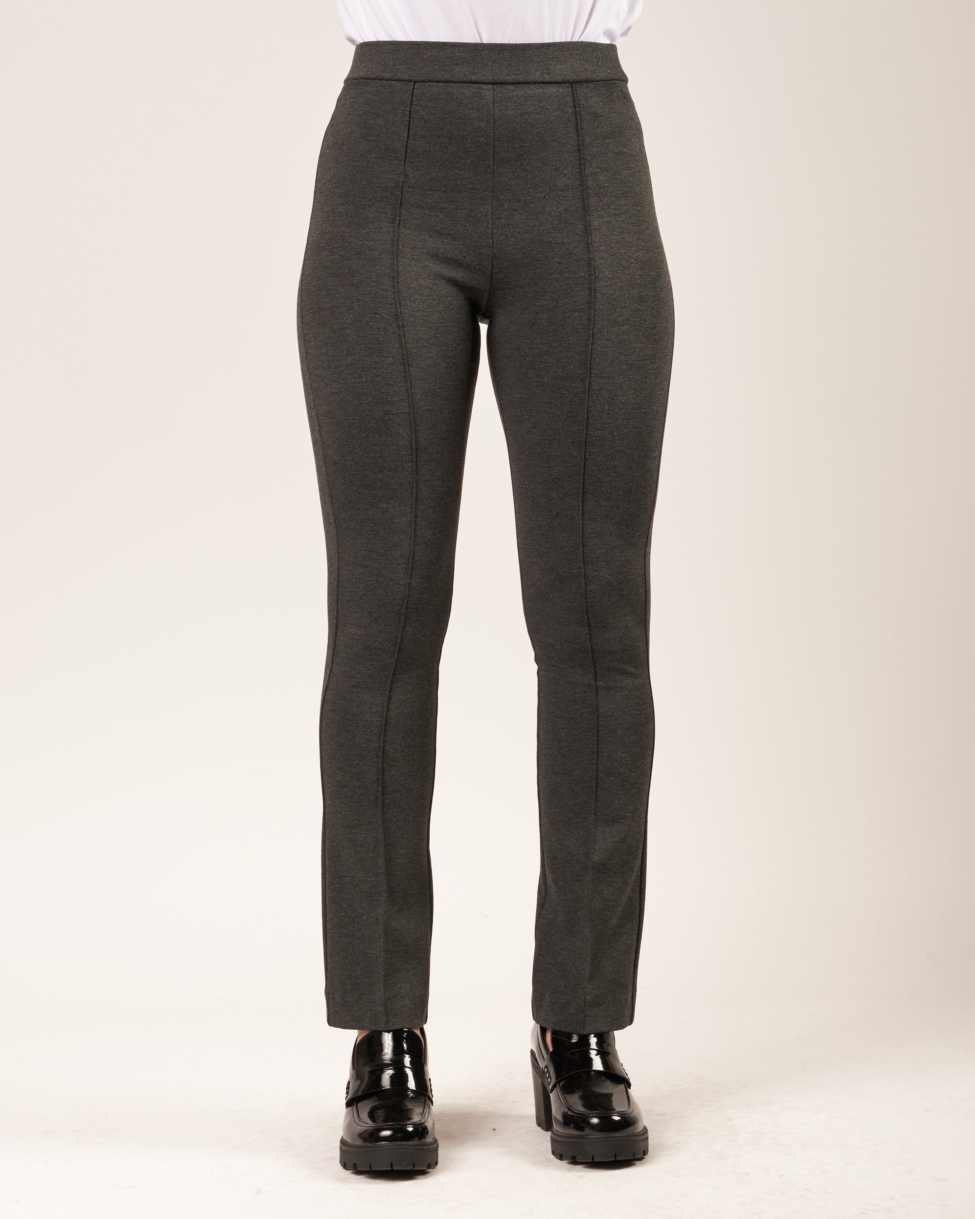 Pantaloni elasticizzati con fondo svasato