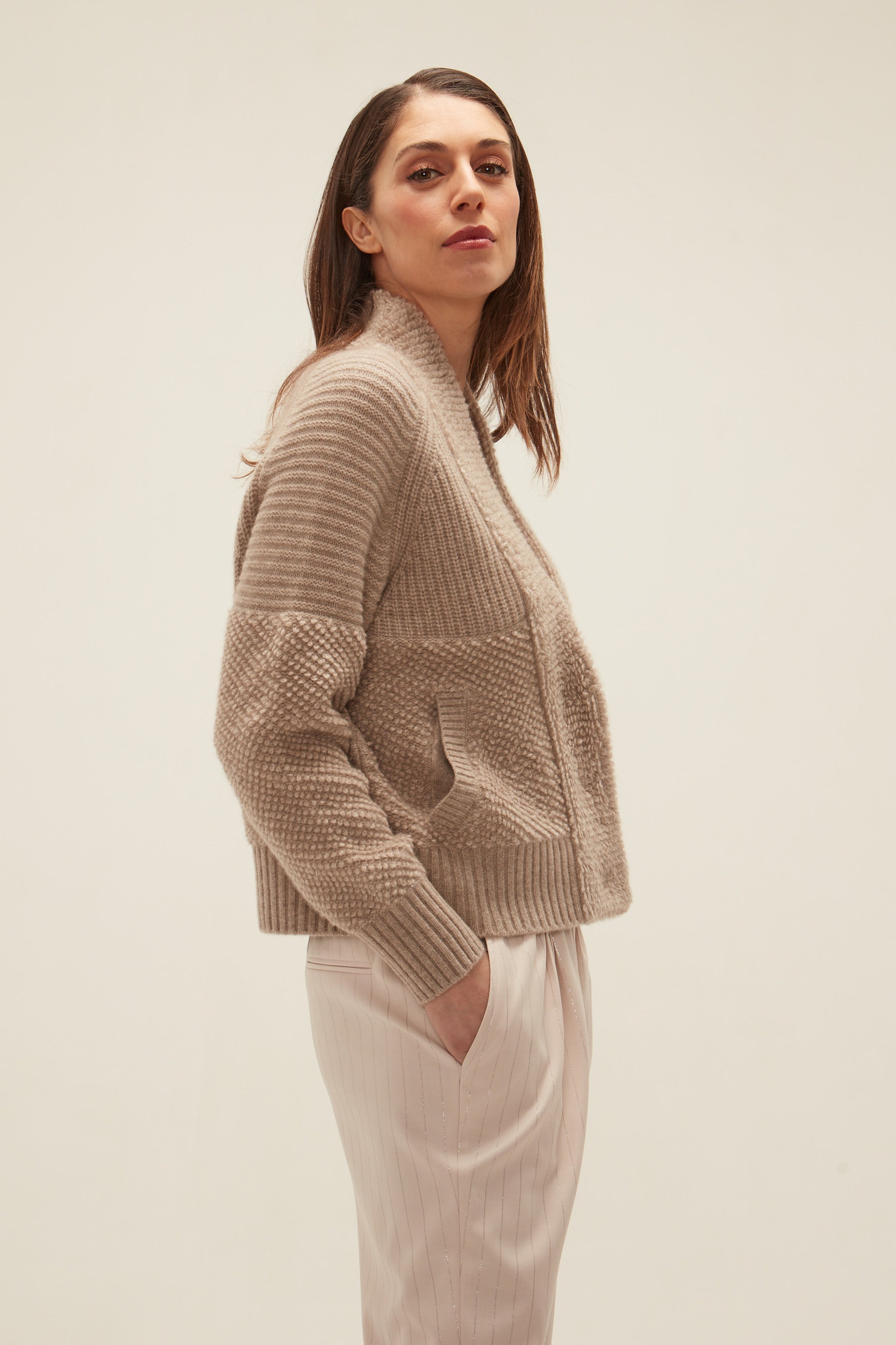 Cardigan in cashmere