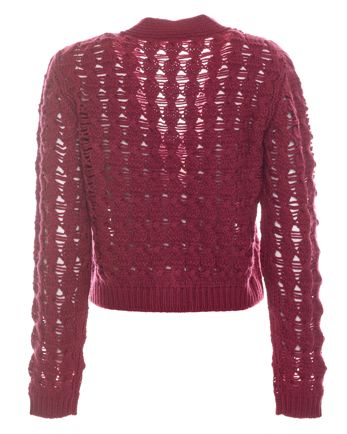 Cardigan traforato