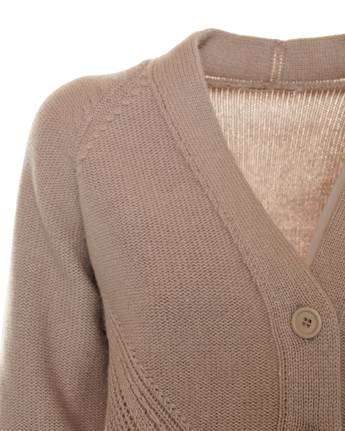 Cardigan con frange