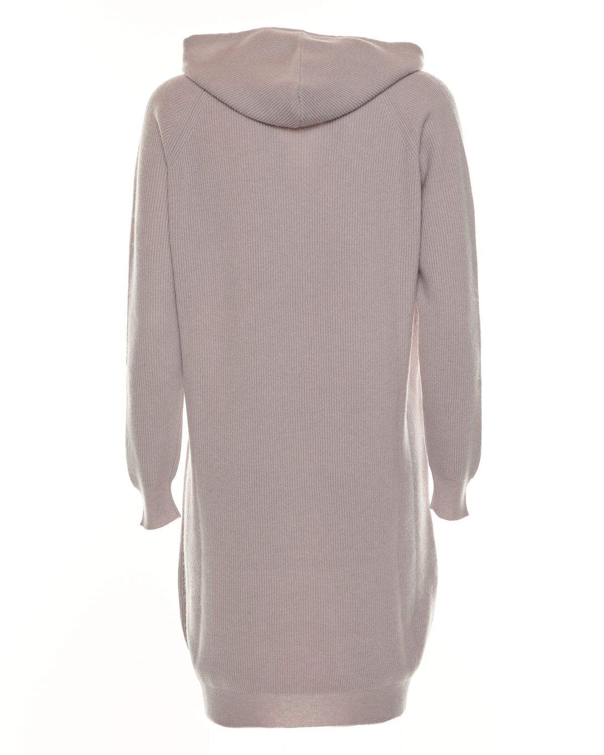 Abito in maglia con cappuccio