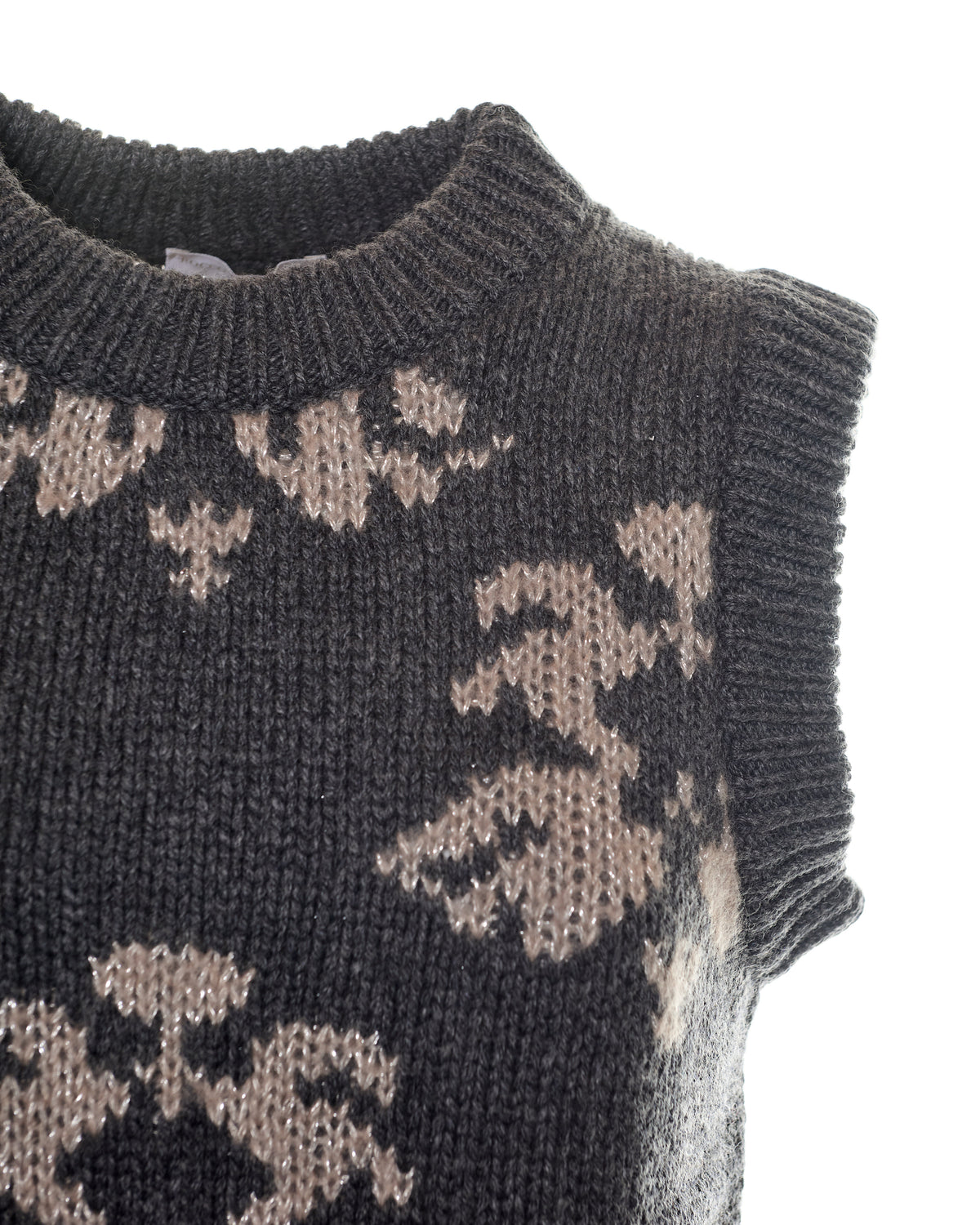 Gilet jacquard