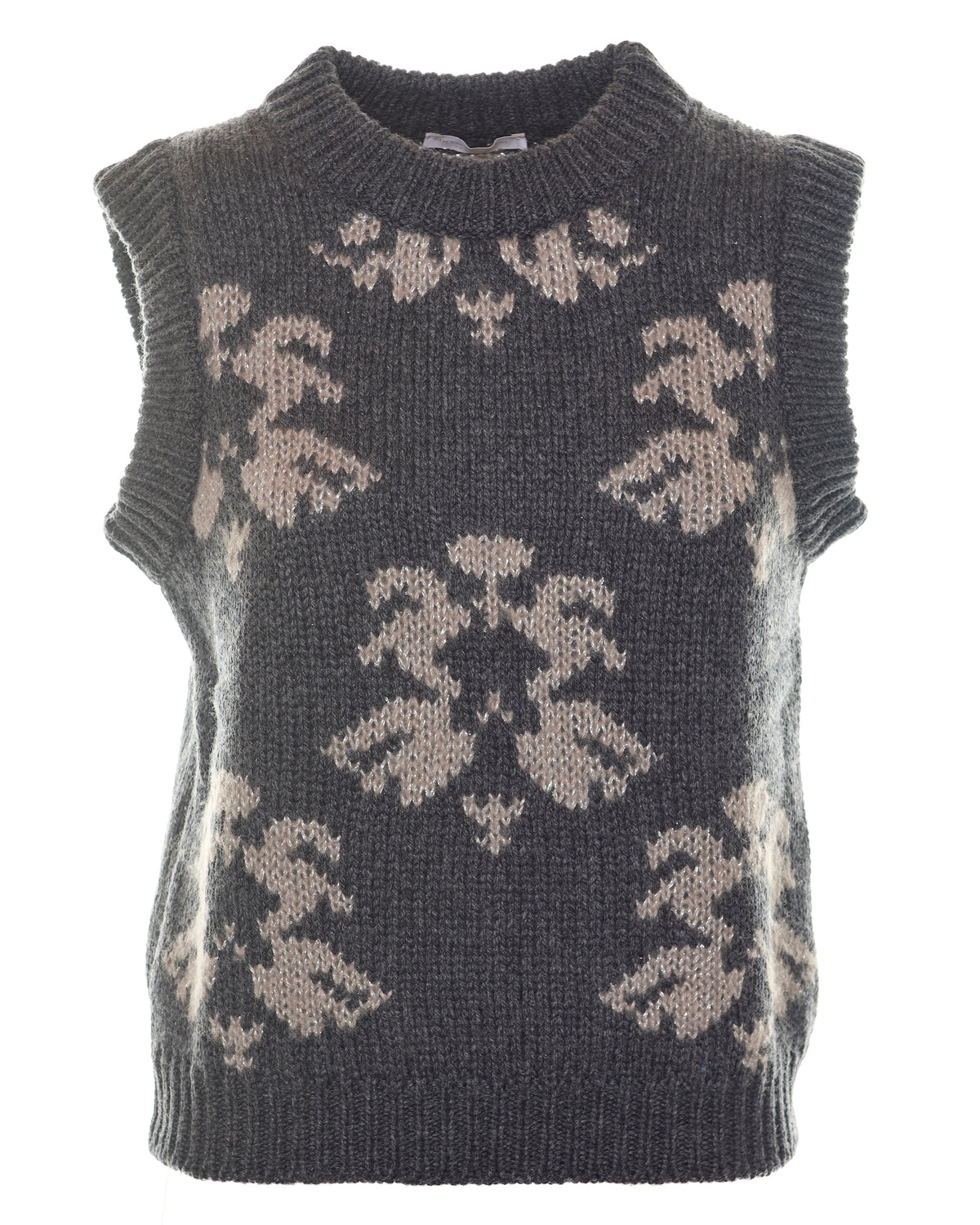 Gilet jacquard