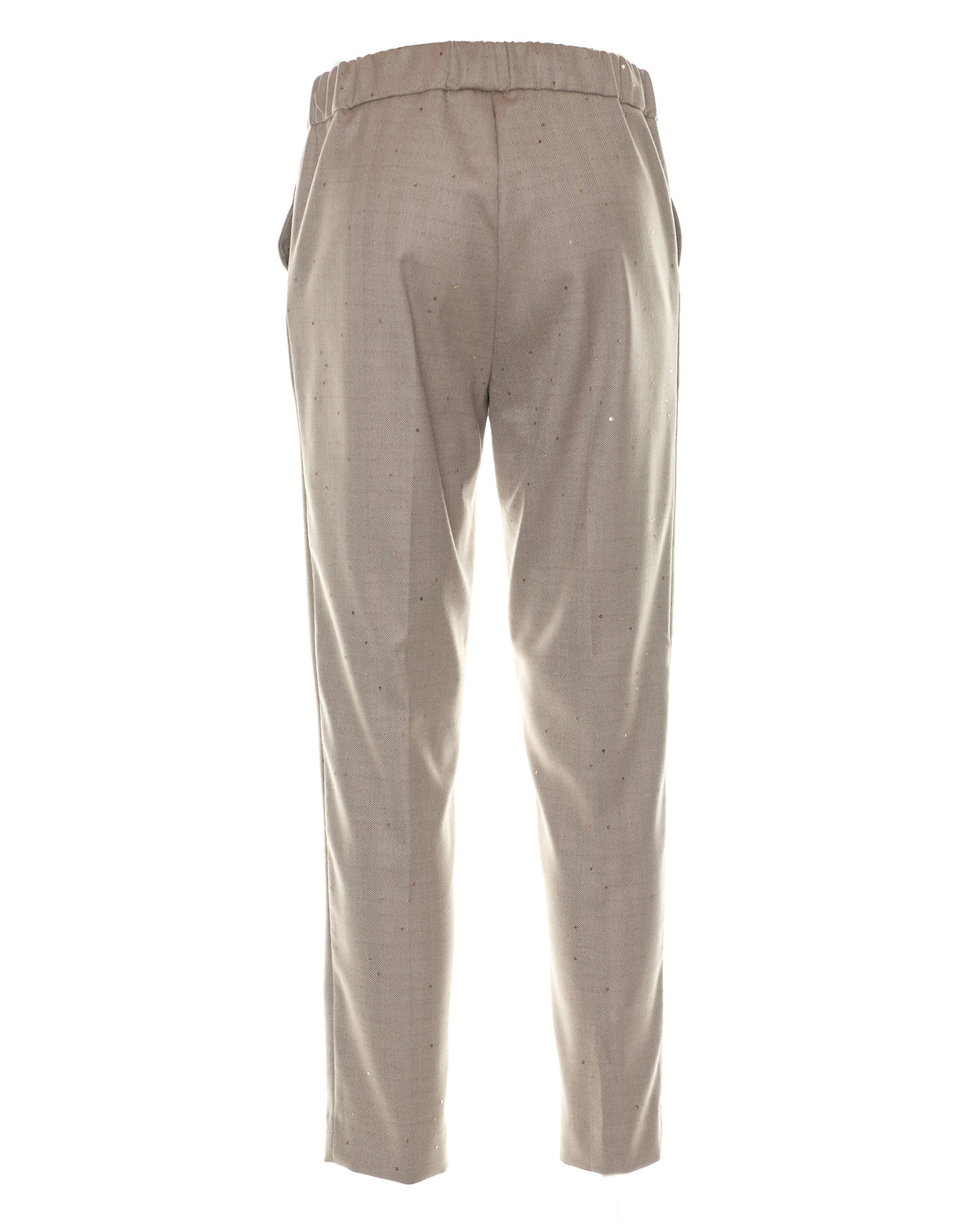 Pantaloni chino con paillettes