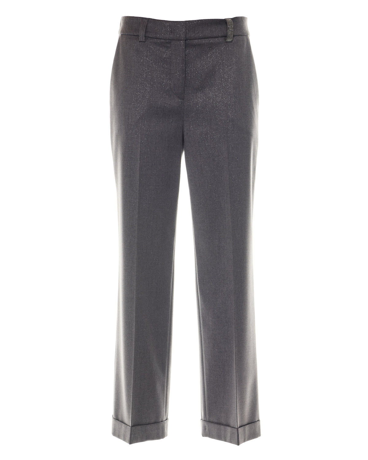 Pantaloni con risvolto