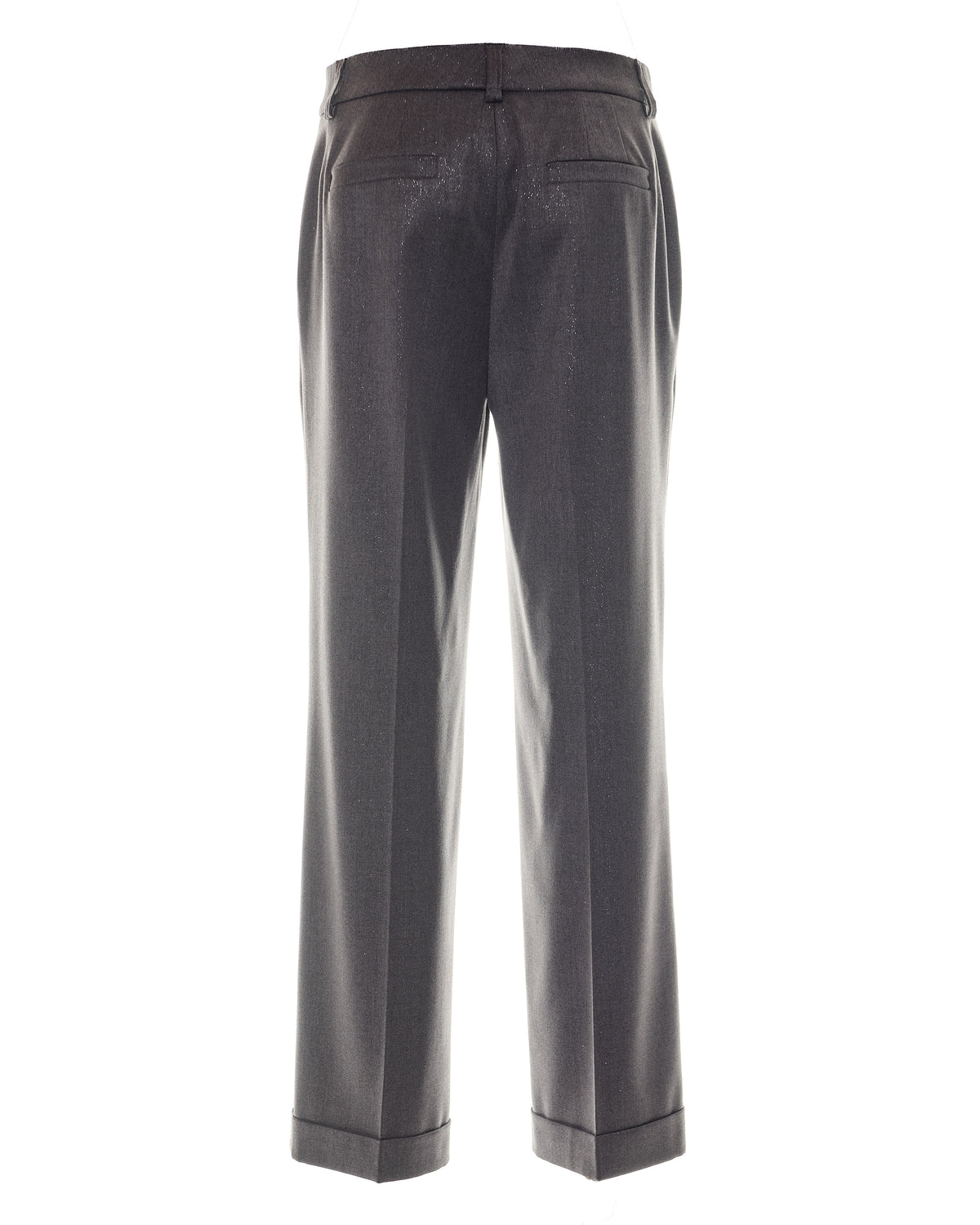 Pantaloni con risvolto