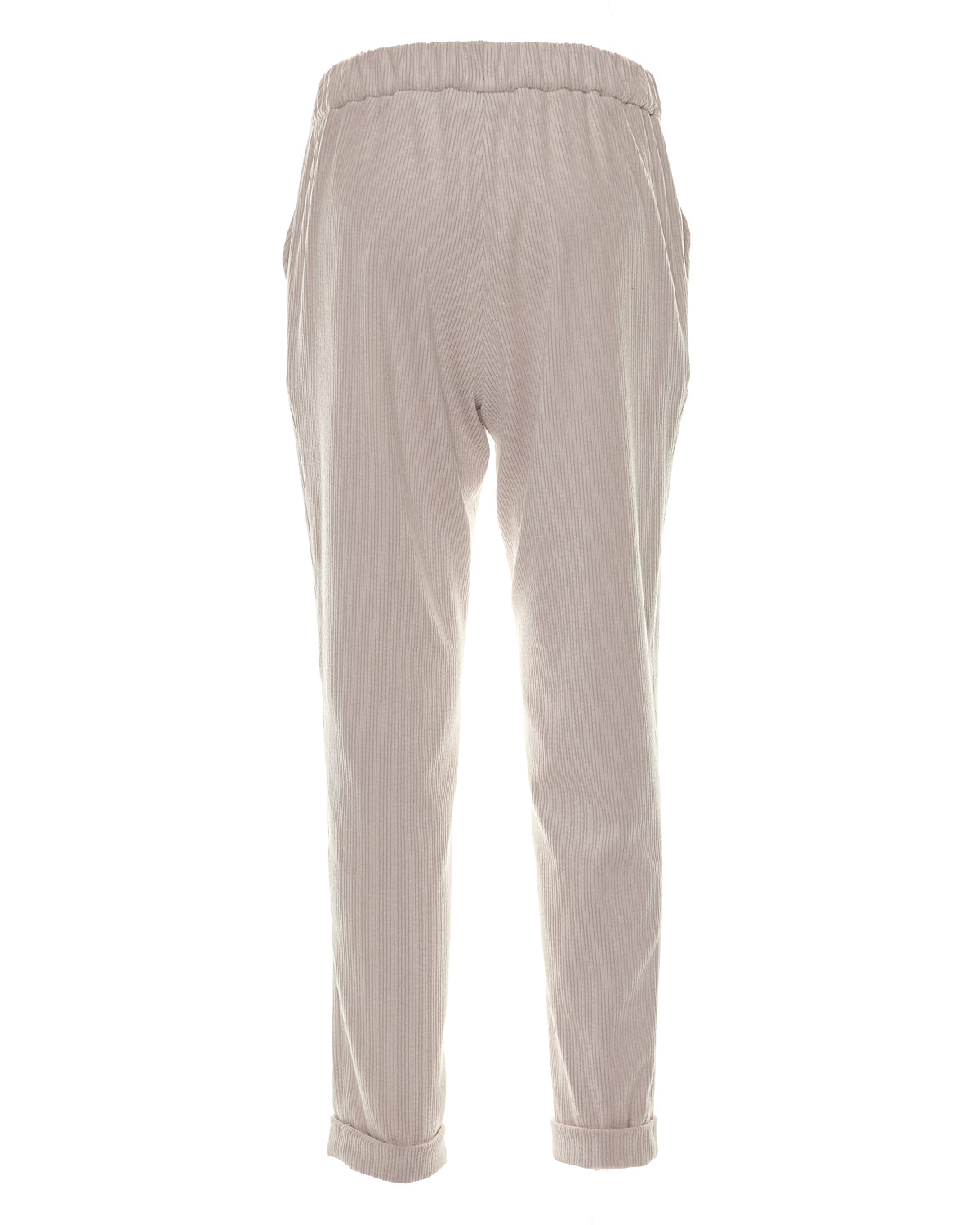 Panta jogging in velluto
