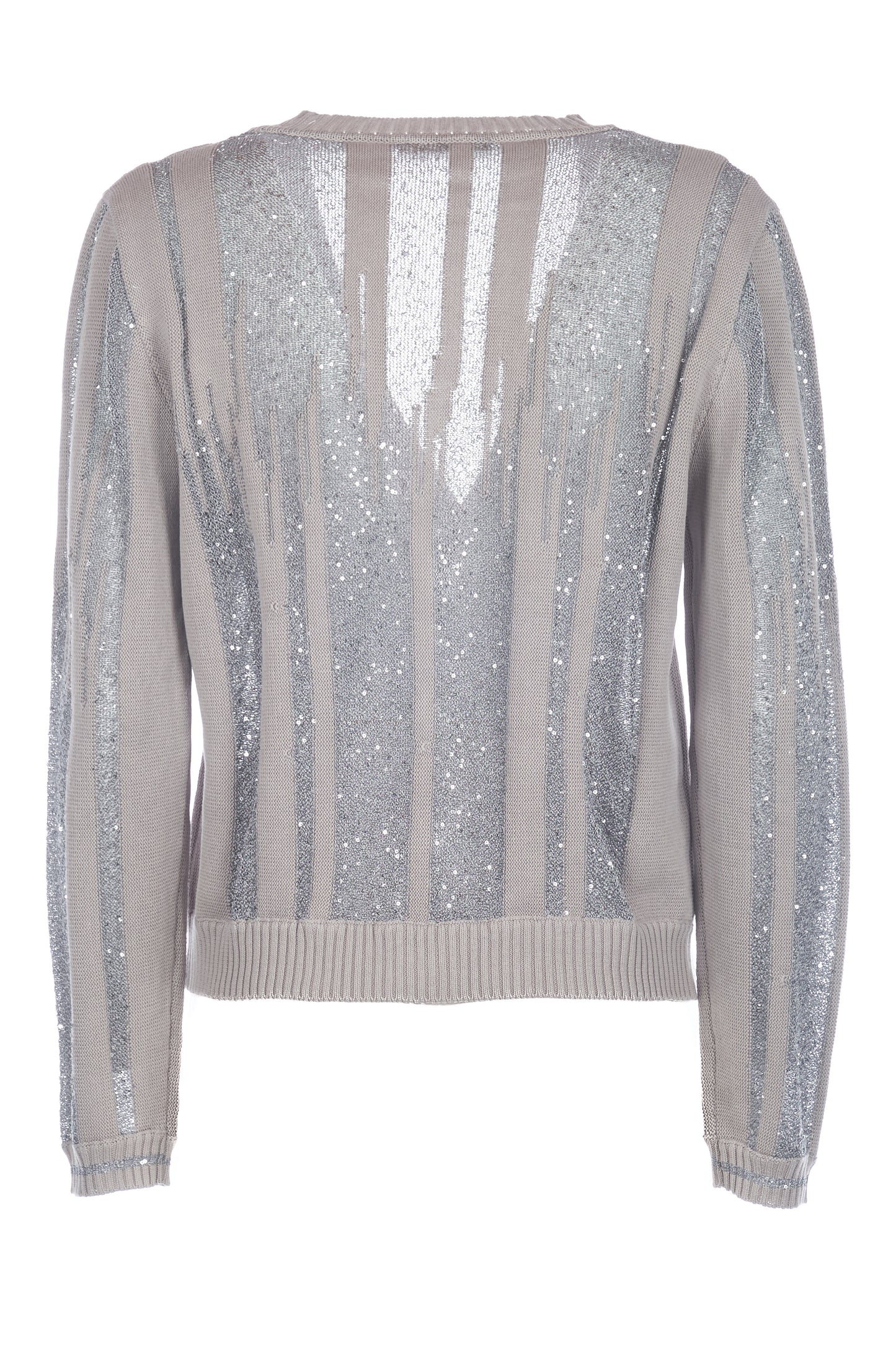 Cardigan con paillettes