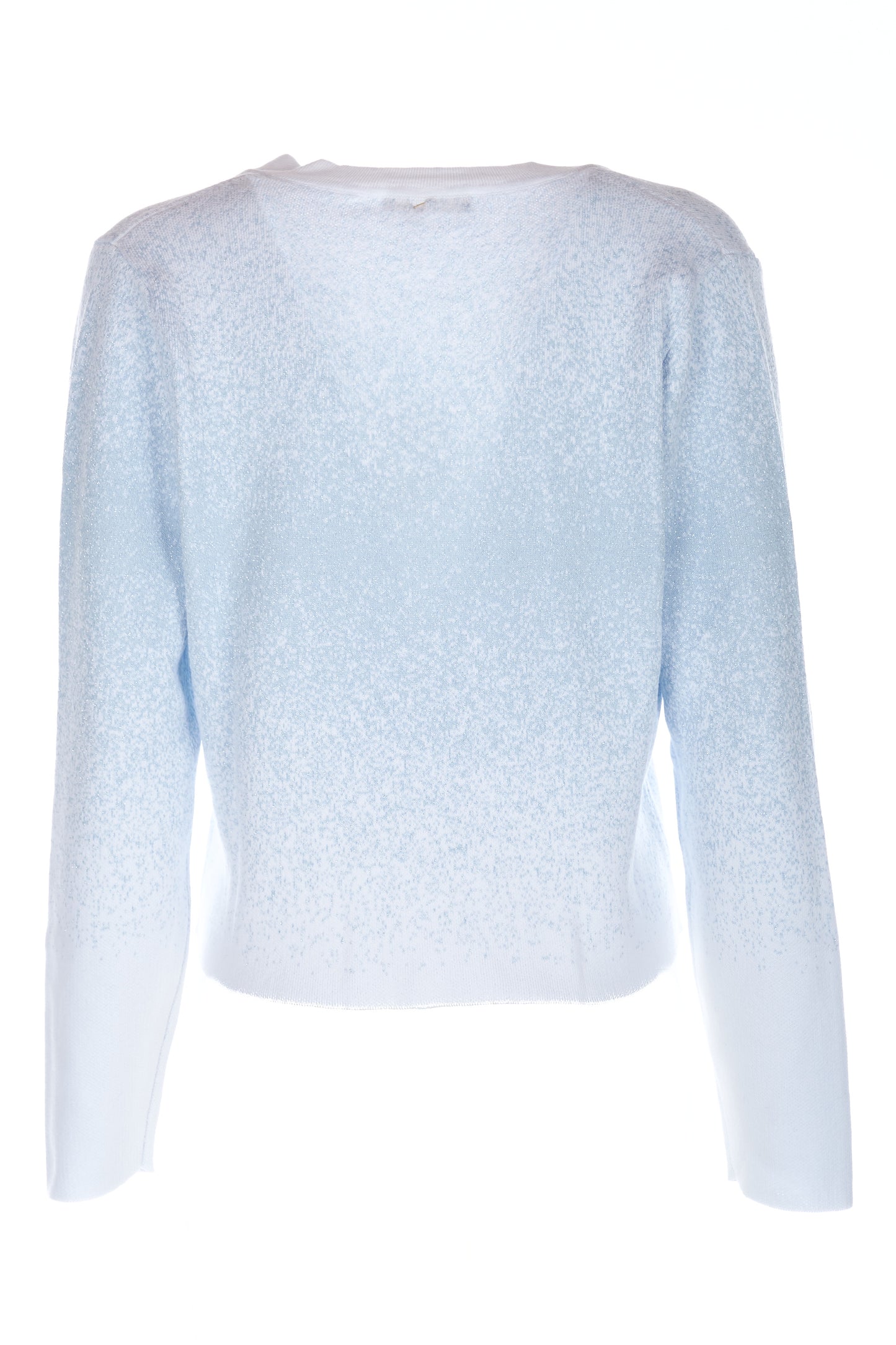 Cardigan in cotone con lurex