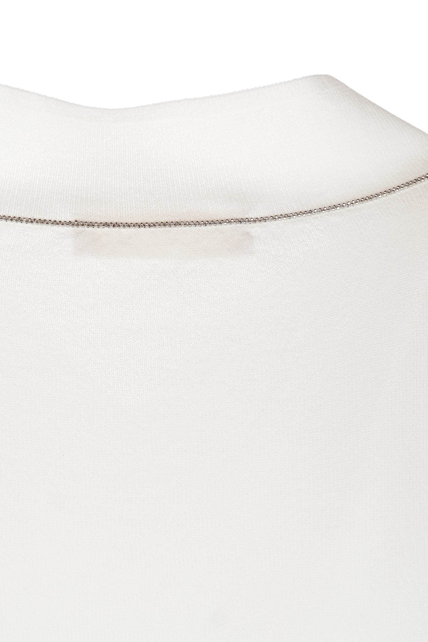 Maglia in viscosa con monile