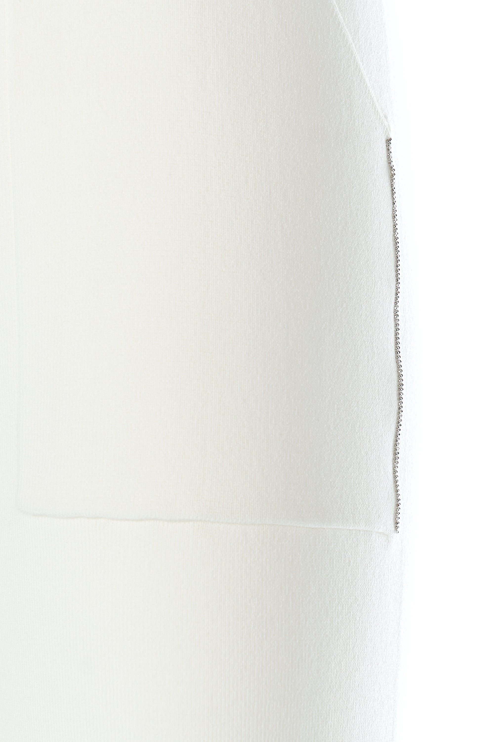 Pantalone in viscosa con monile