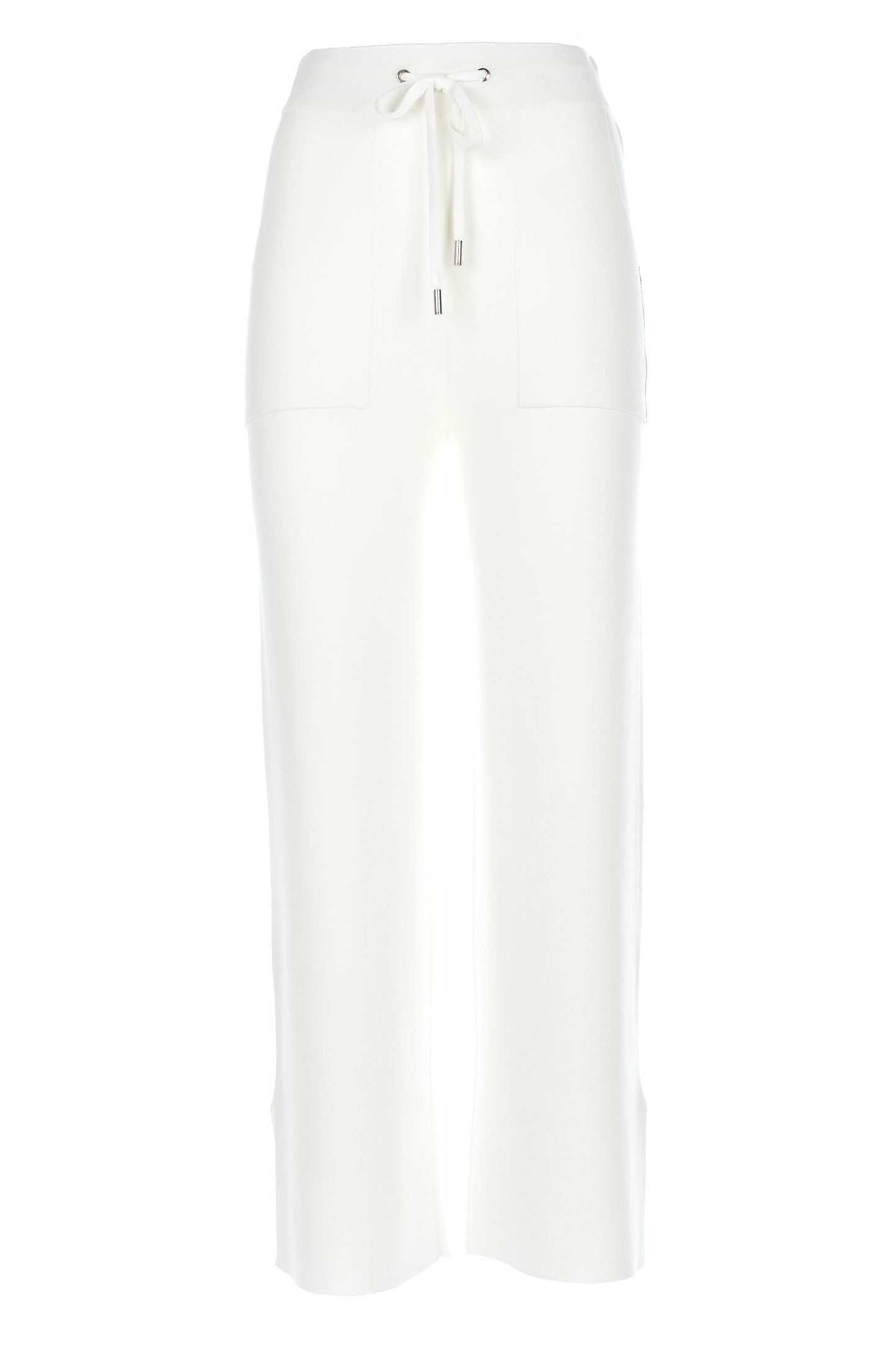 Pantalone in viscosa con monile
