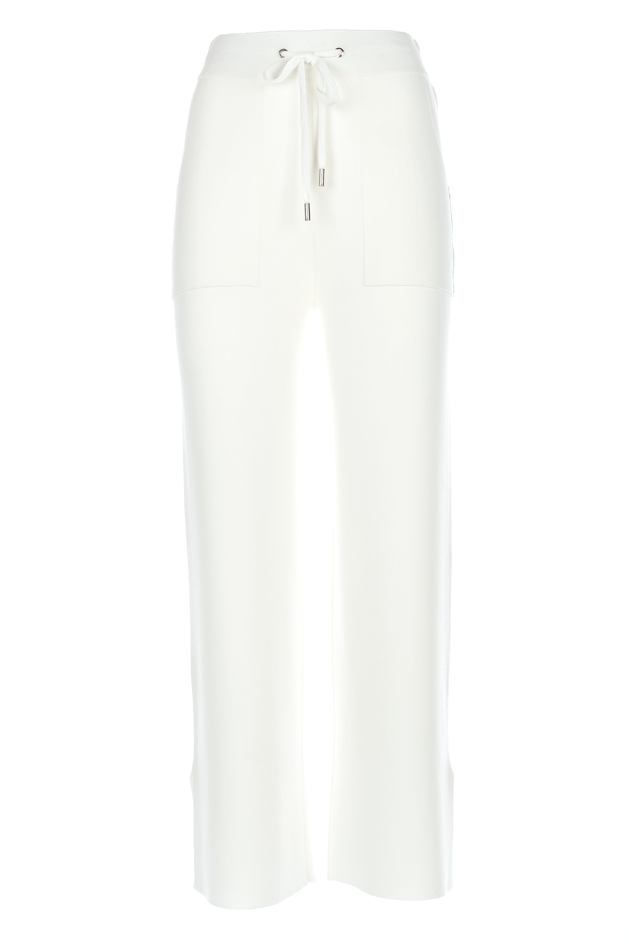 Pantalone in viscosa con monile