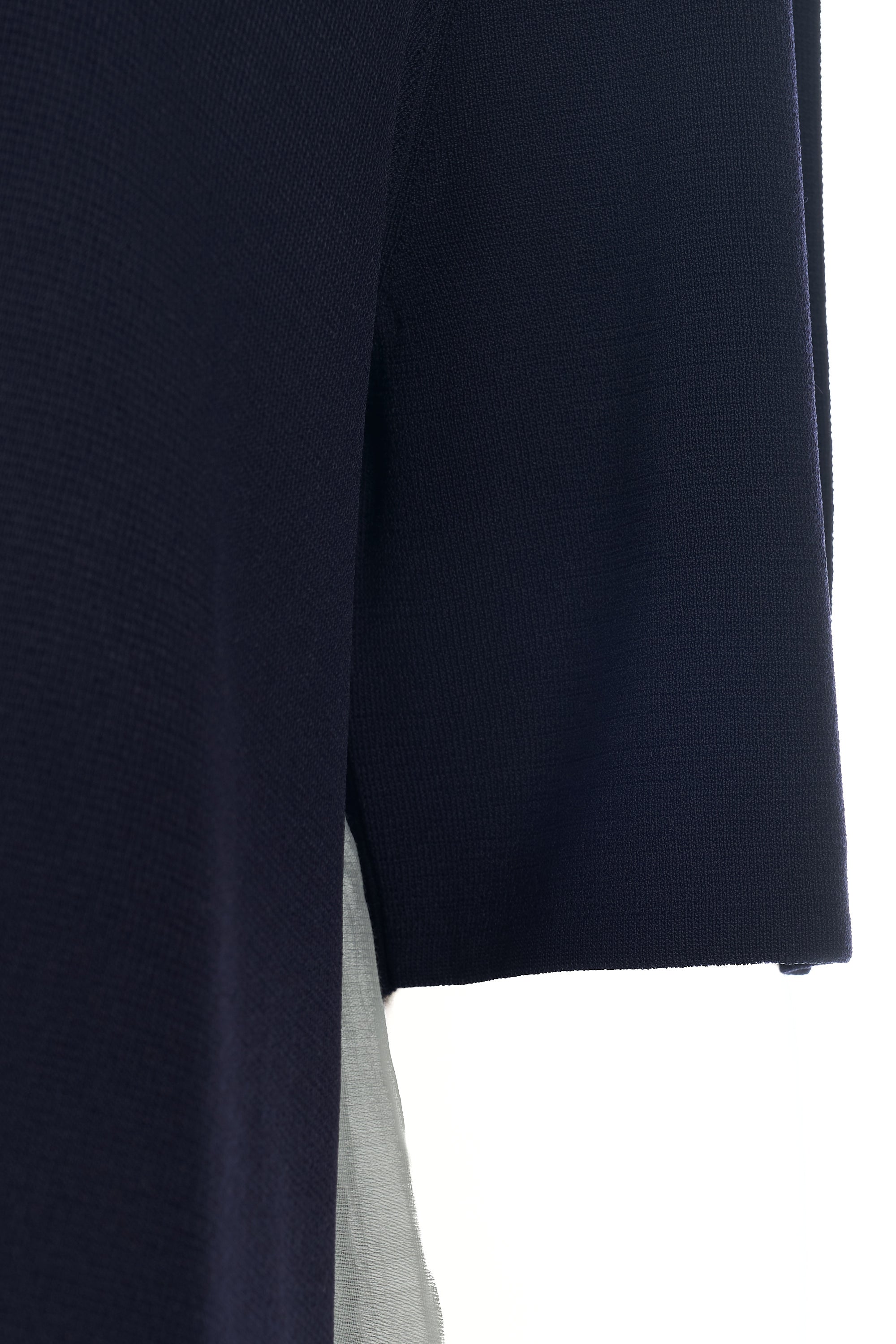 Maglia con inserto in seta