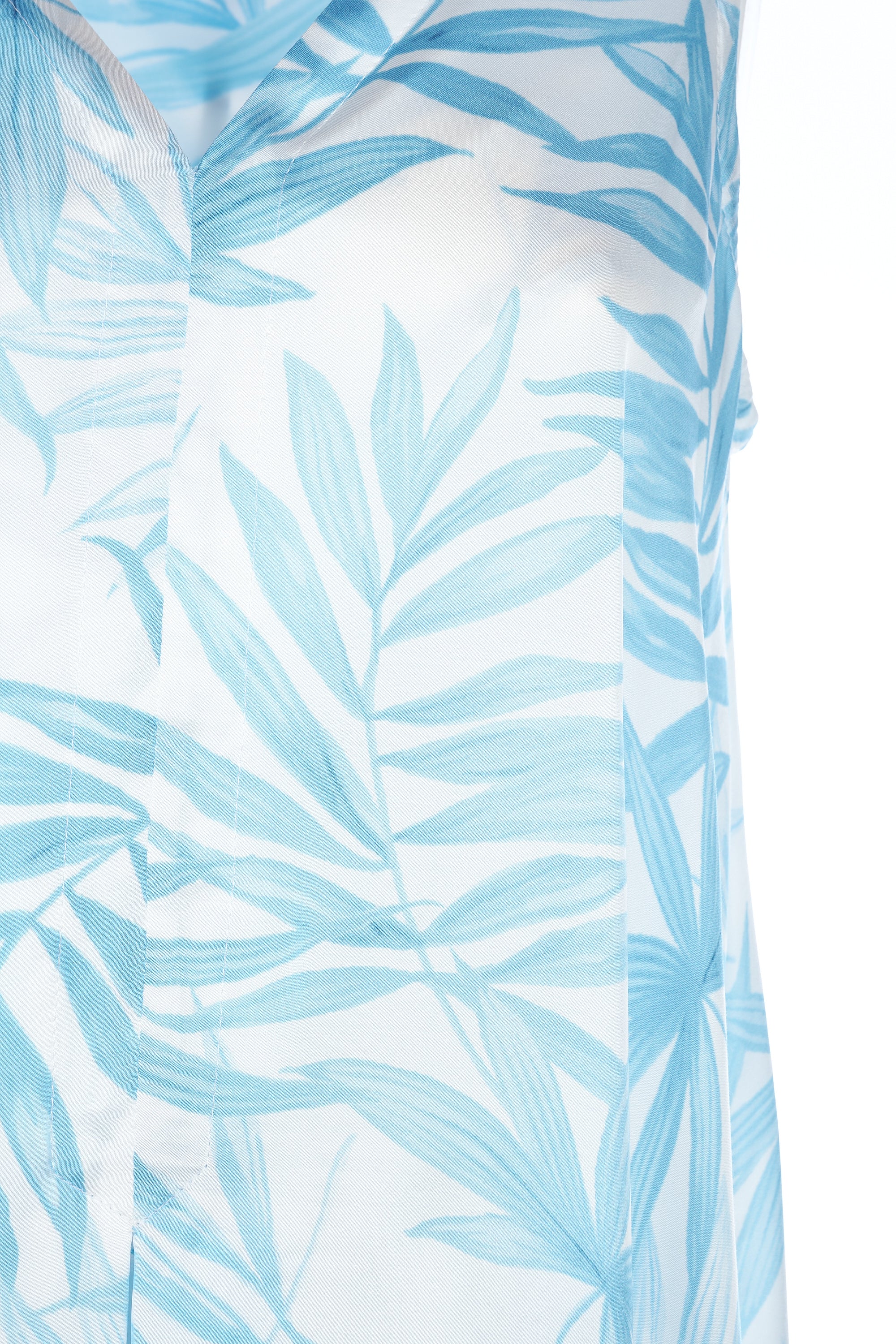 Abito in raso a fantasia