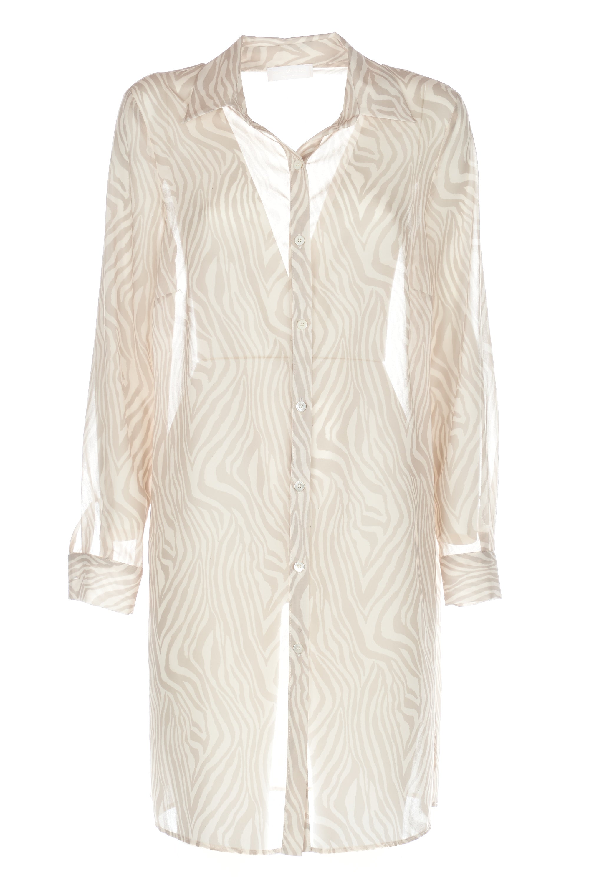 Chemisier in georgette a fantasia