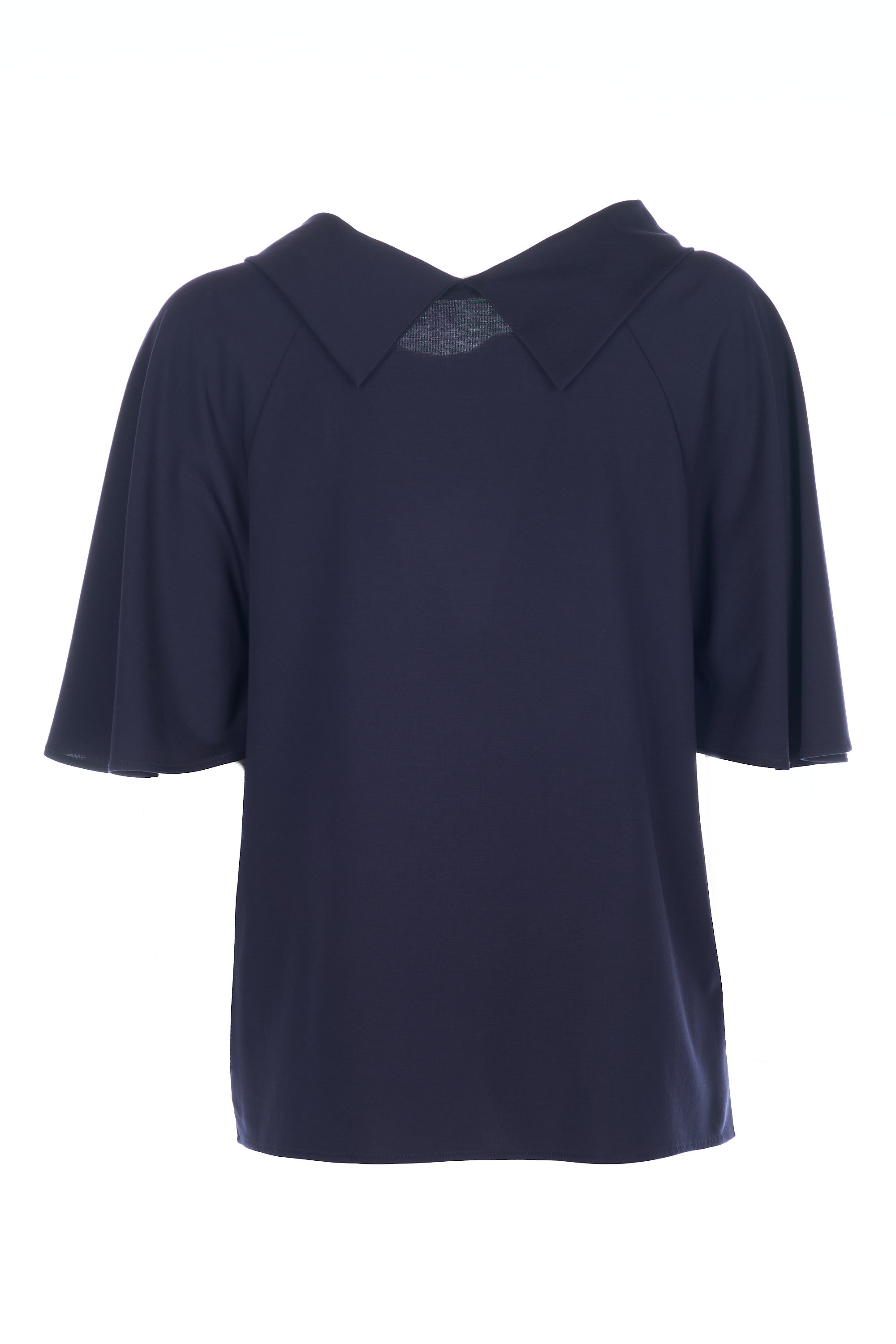 Blusa in jersey con monile