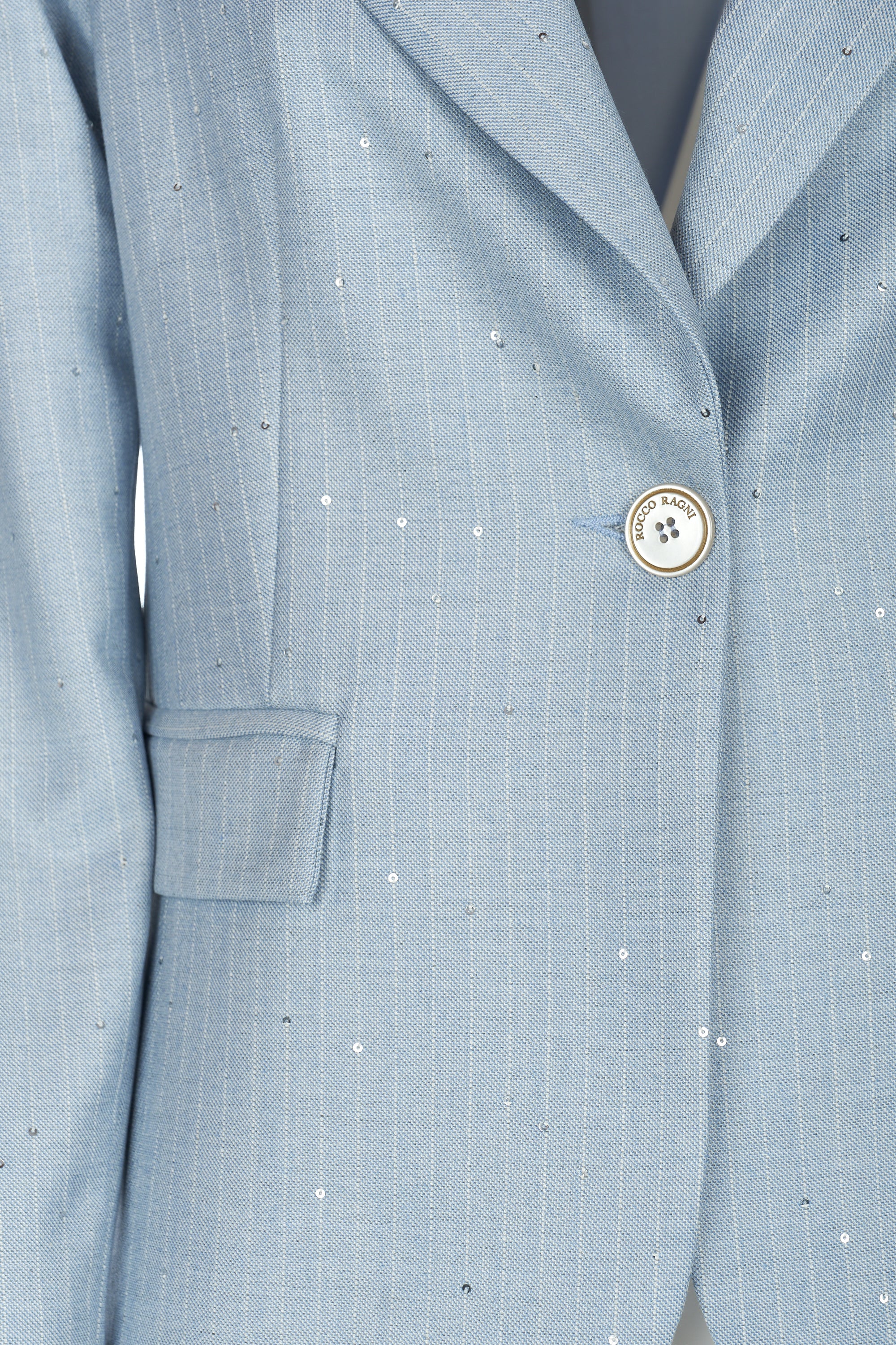 Giacca con micro paillettes