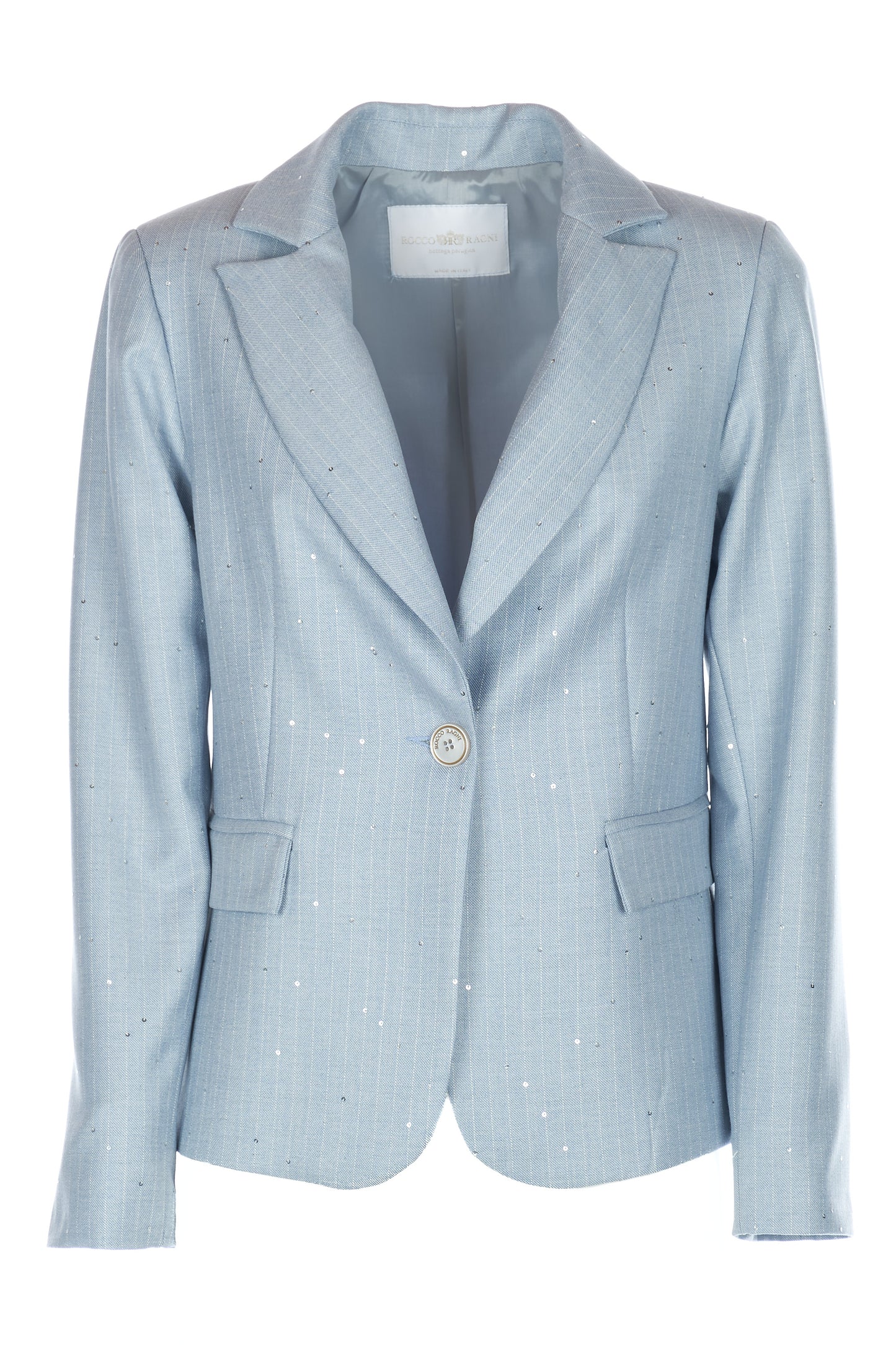 Giacca con micro paillettes