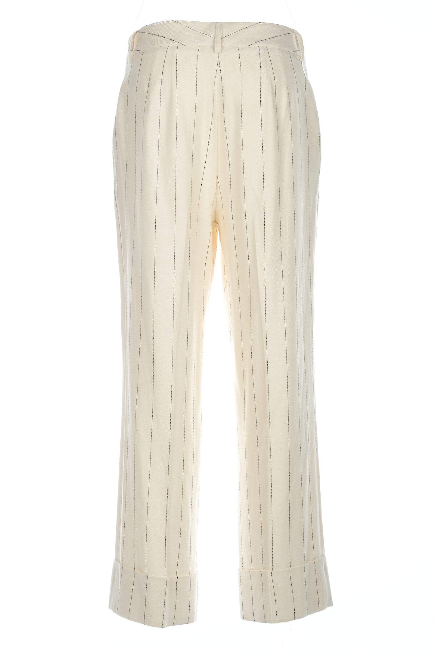 Pantalone con risvolto