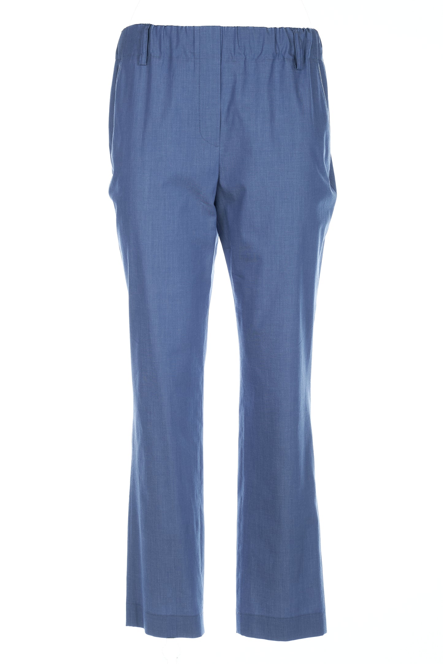 Pantaloni in denim con monile