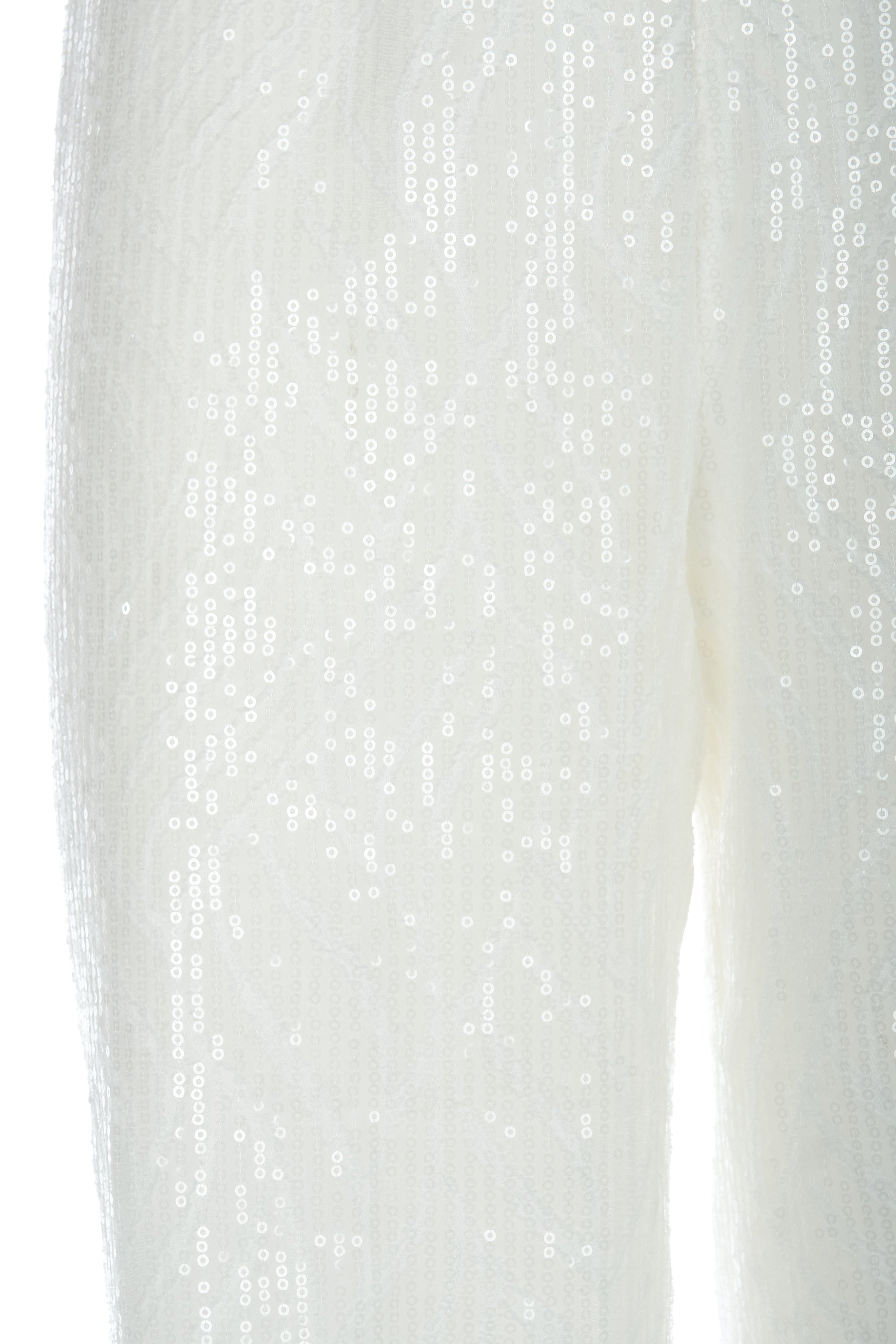 Pantaloni palazzo con paillettes