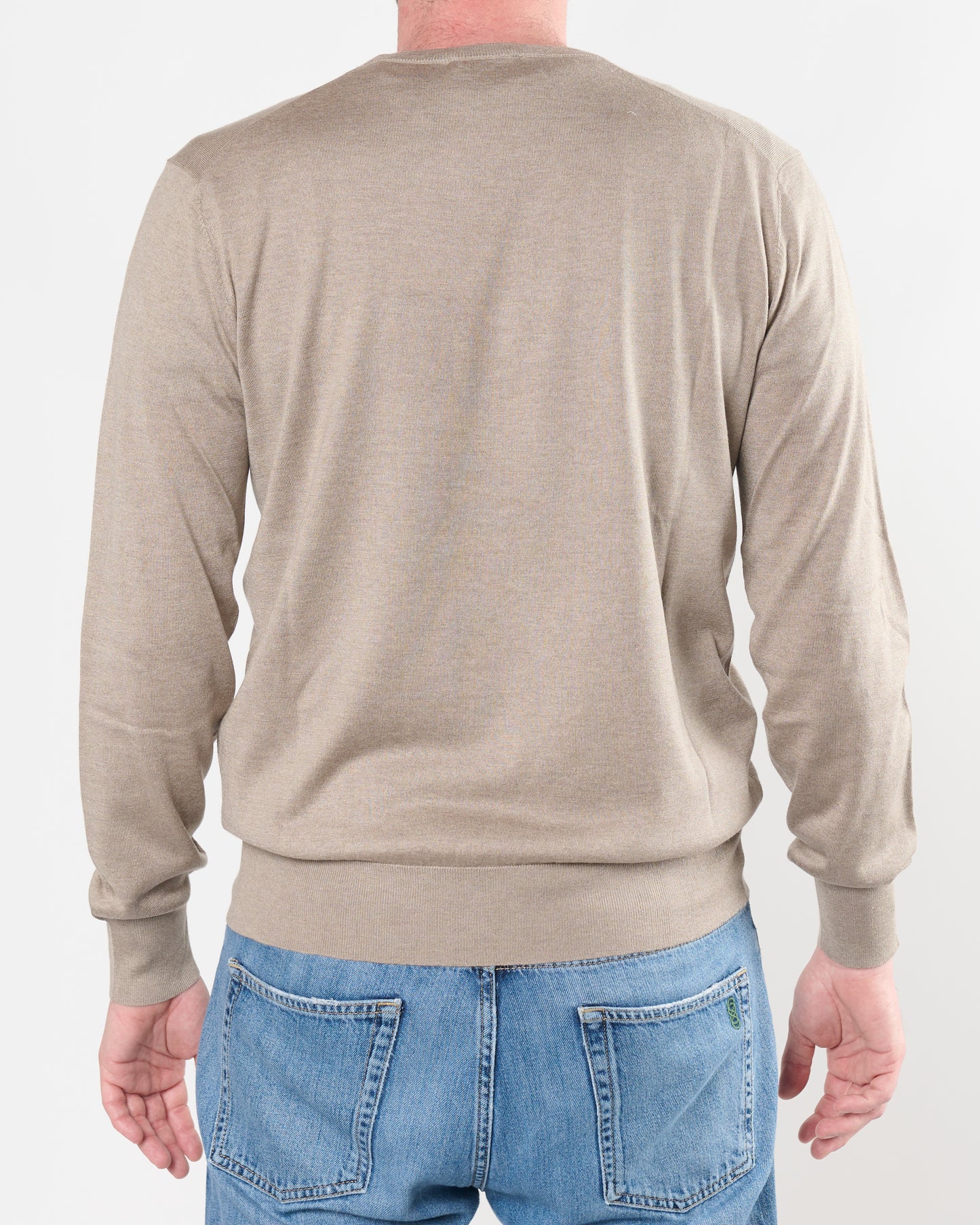 Girocollo in cashmere e seta