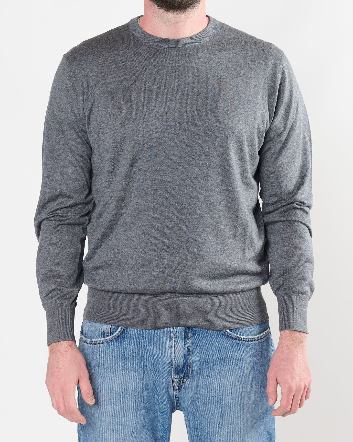 Girocollo in cashmere e seta