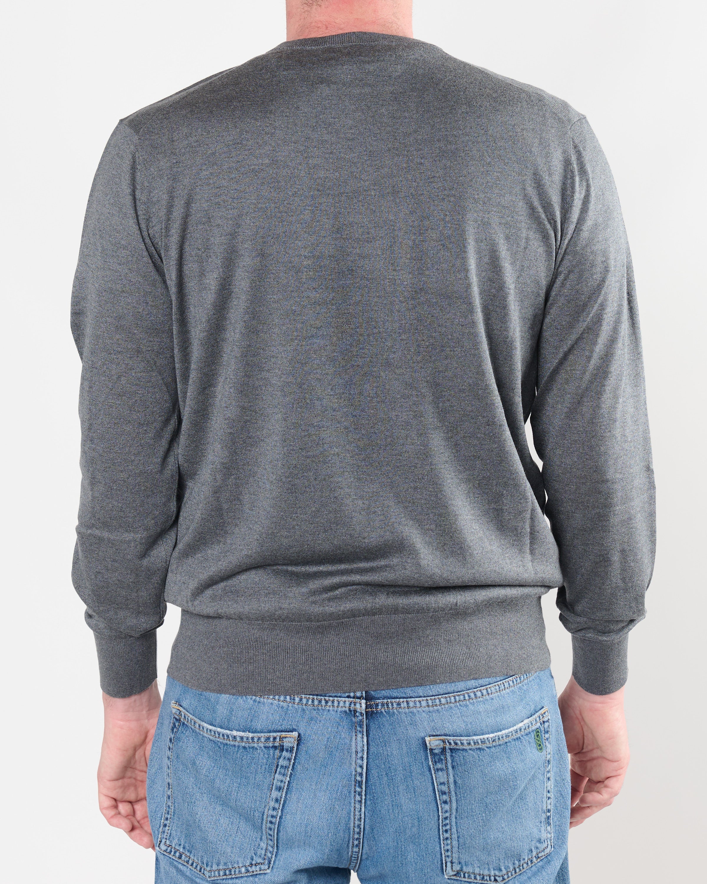 Girocollo in cashmere e seta