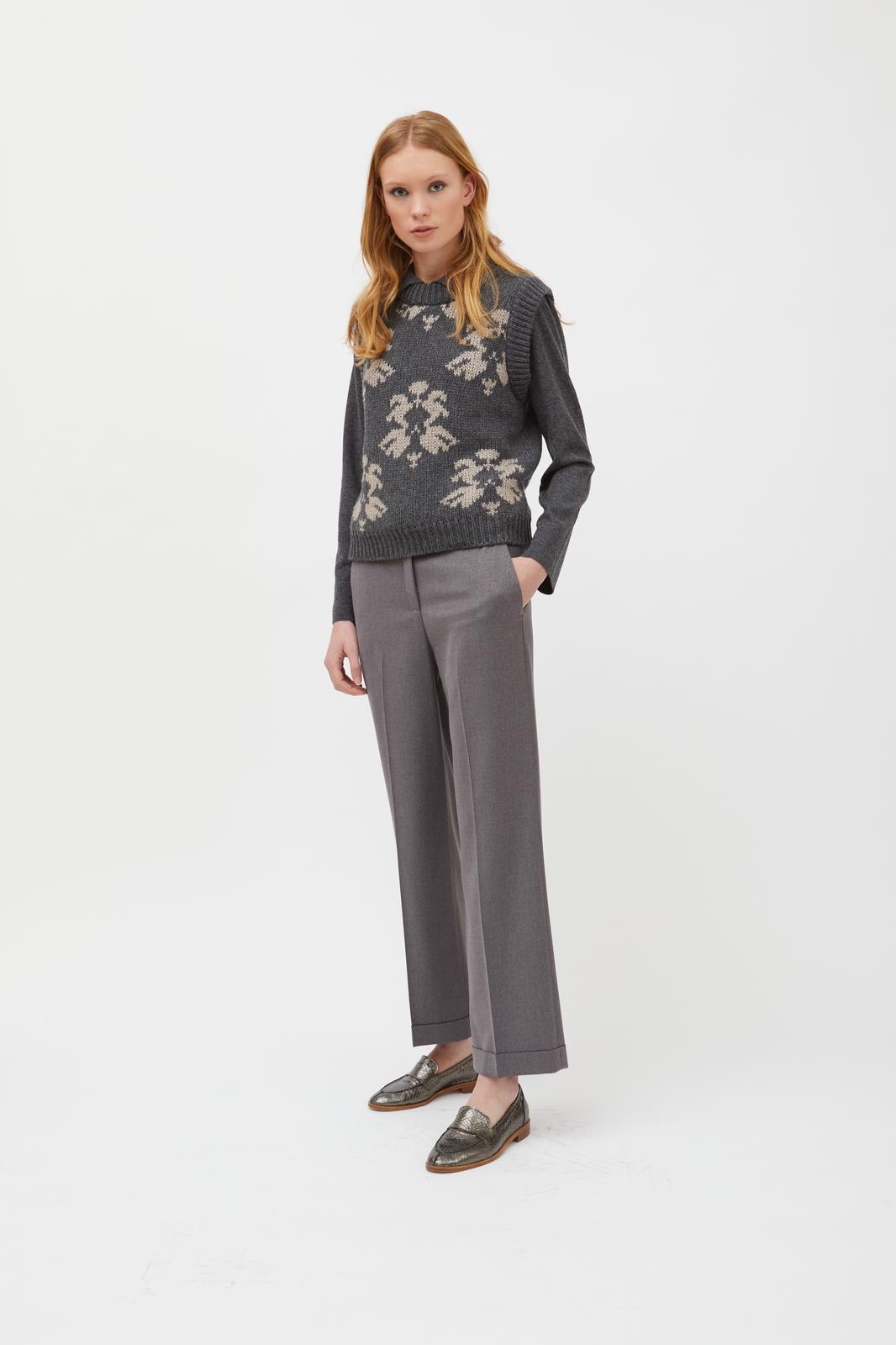 Gilet jacquard