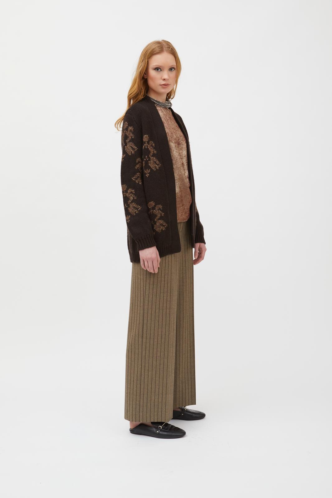 Cardigan jacquard