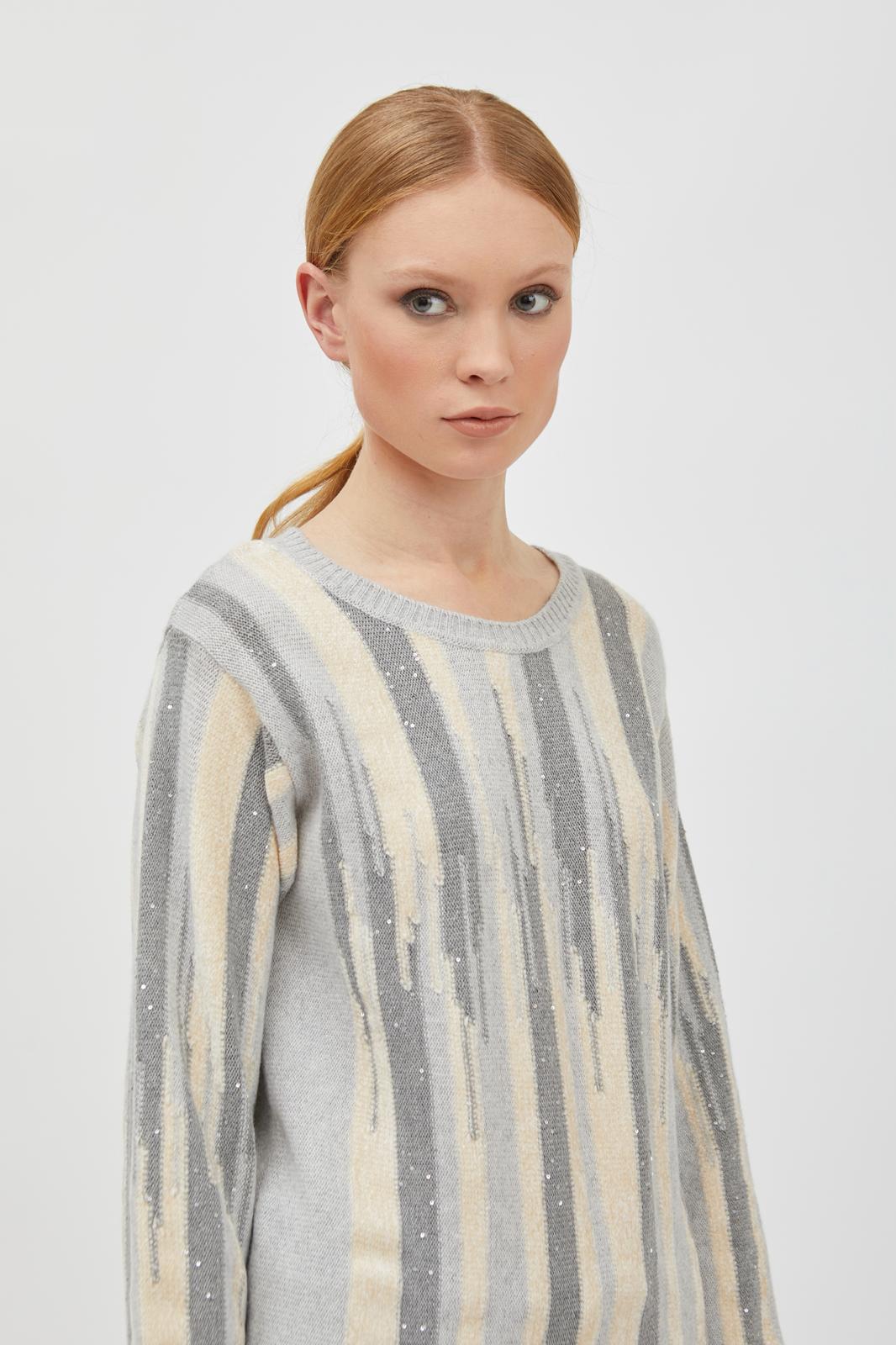 Pullover a intarsio